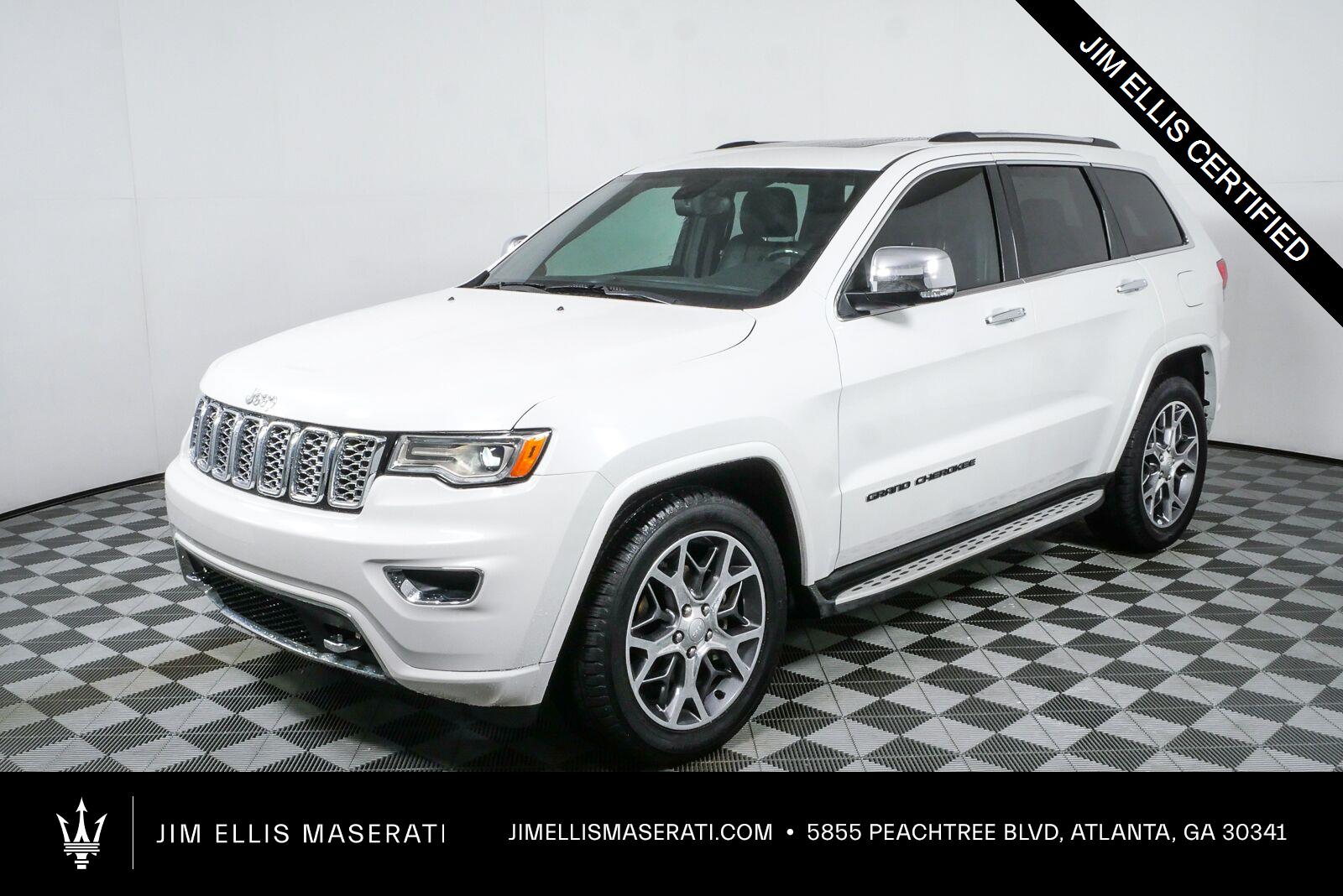 White (Ivory 3-Coat) 2020 Jeep Grand Cherokee SUV / Crossover 4X2 8-Speed Automatic