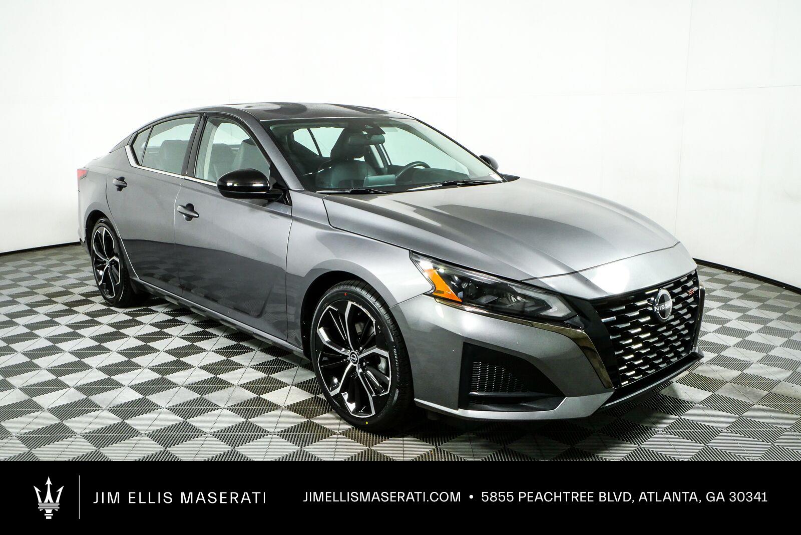 Gray (Gun Metallic) 2024 Nissan Altima Sedan Front-Wheel Drive Continuously Variable Transmission