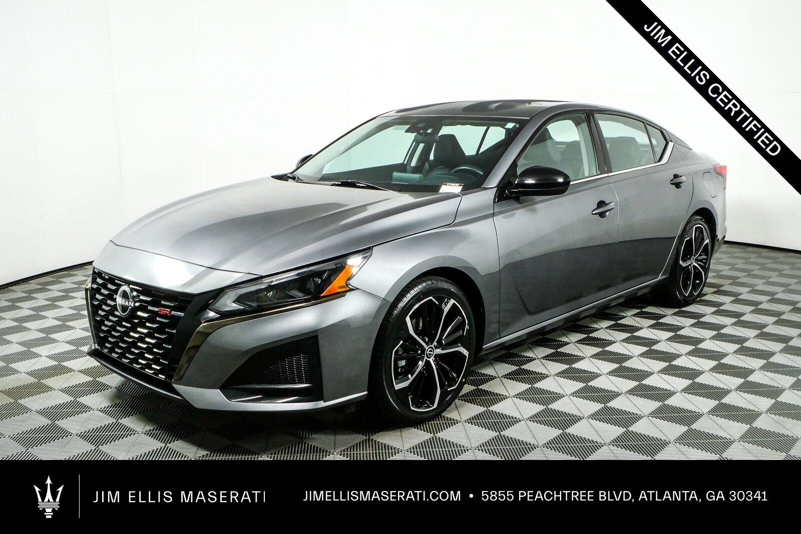 Gray (Gun Metallic) 2024 Nissan Altima Sedan Front-Wheel Drive Continuously Variable Transmission