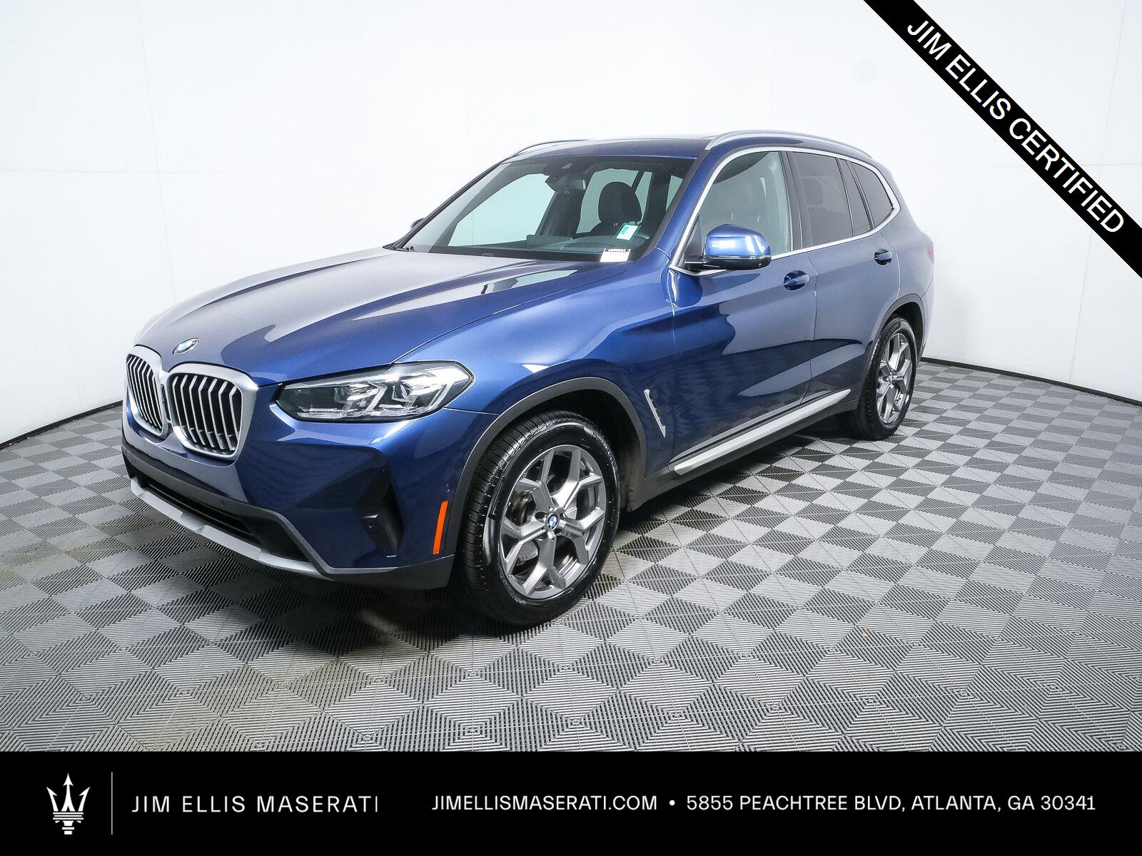 Phytonic Blue Metallic 2024 BMW X3 SUV / Crossover All-Wheel Drive Automatic