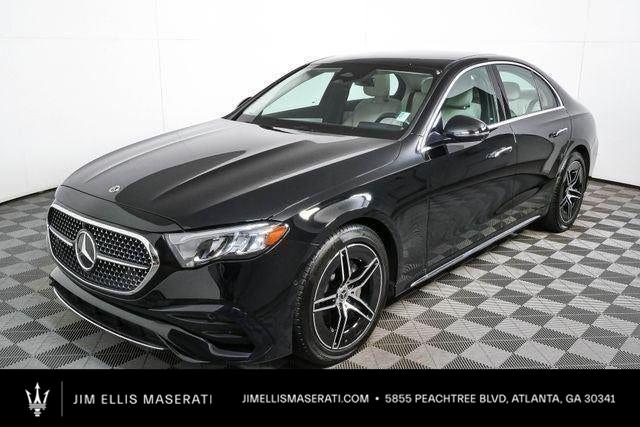 Black 2025 Mercedes-Benz E-Class Sedan Rear-Wheel Drive Automatic