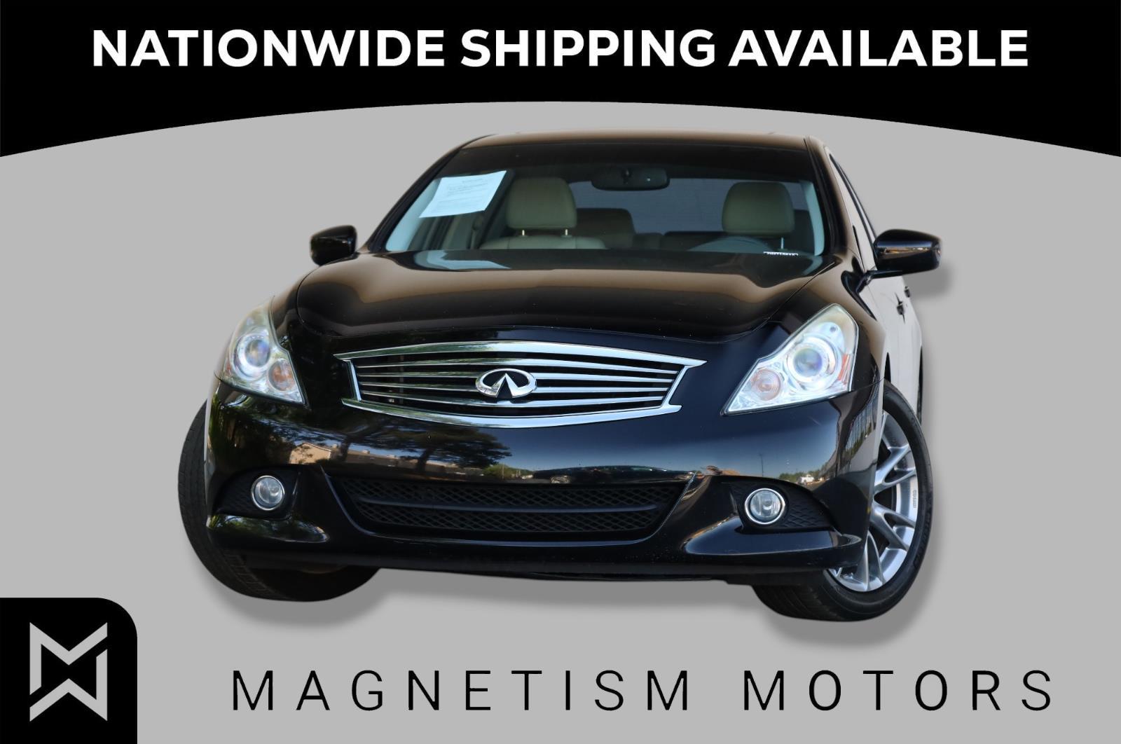 2013 INFINITI G37 Journey Sedan RWD