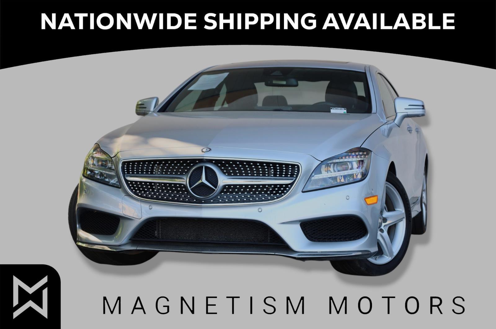 Iridium Silver Metallic 2015 Mercedes-Benz CLS 400 Sedan Rear-Wheel Drive Automatic