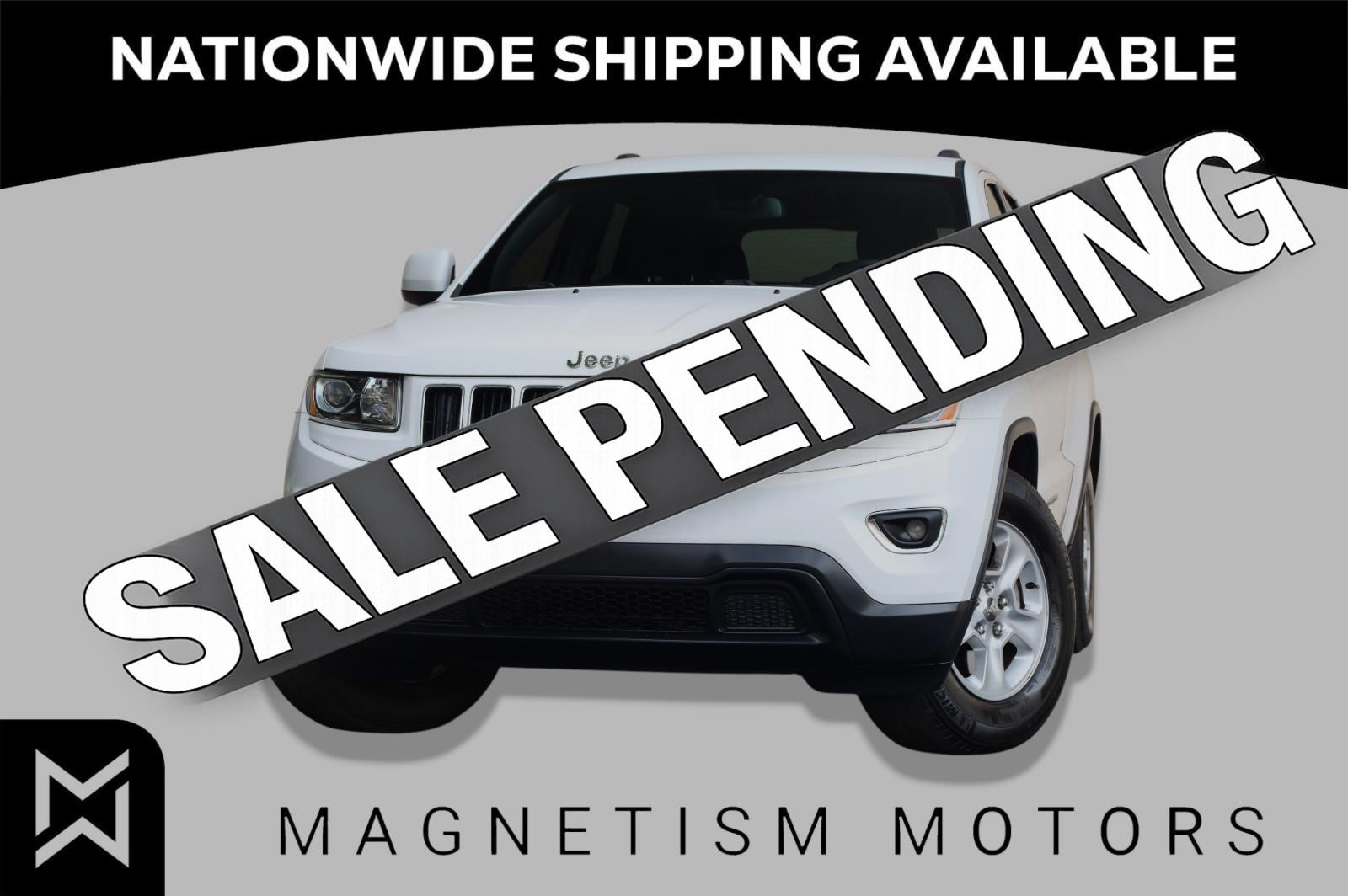 Bright White Clearcoat 2016 Jeep Grand Cherokee SUV / Crossover 4X2 8-Speed Automatic