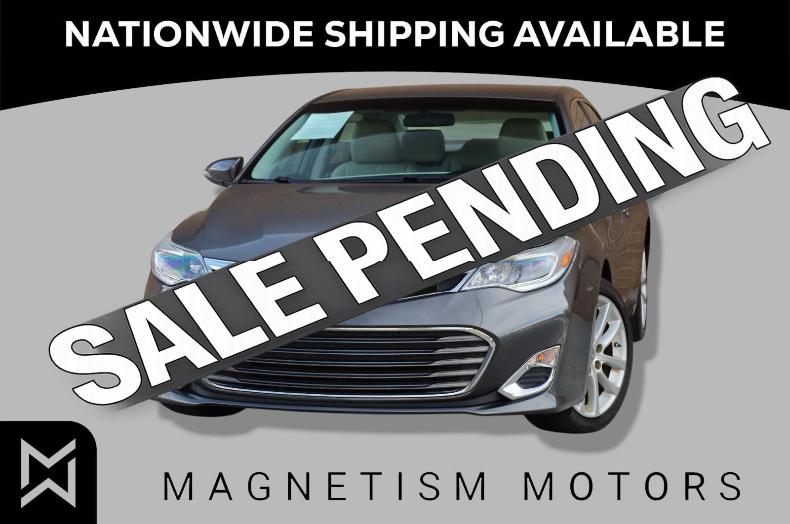 Magnetic Gray Metallic 2013 Toyota Avalon Sedan Front-Wheel Drive 6-Speed Automatic