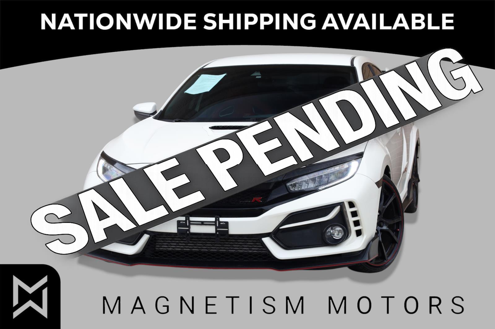 Championship White 2020 Honda Civic Type R Touring FWD Hatchback Front-Wheel Drive 6-Speed Manual