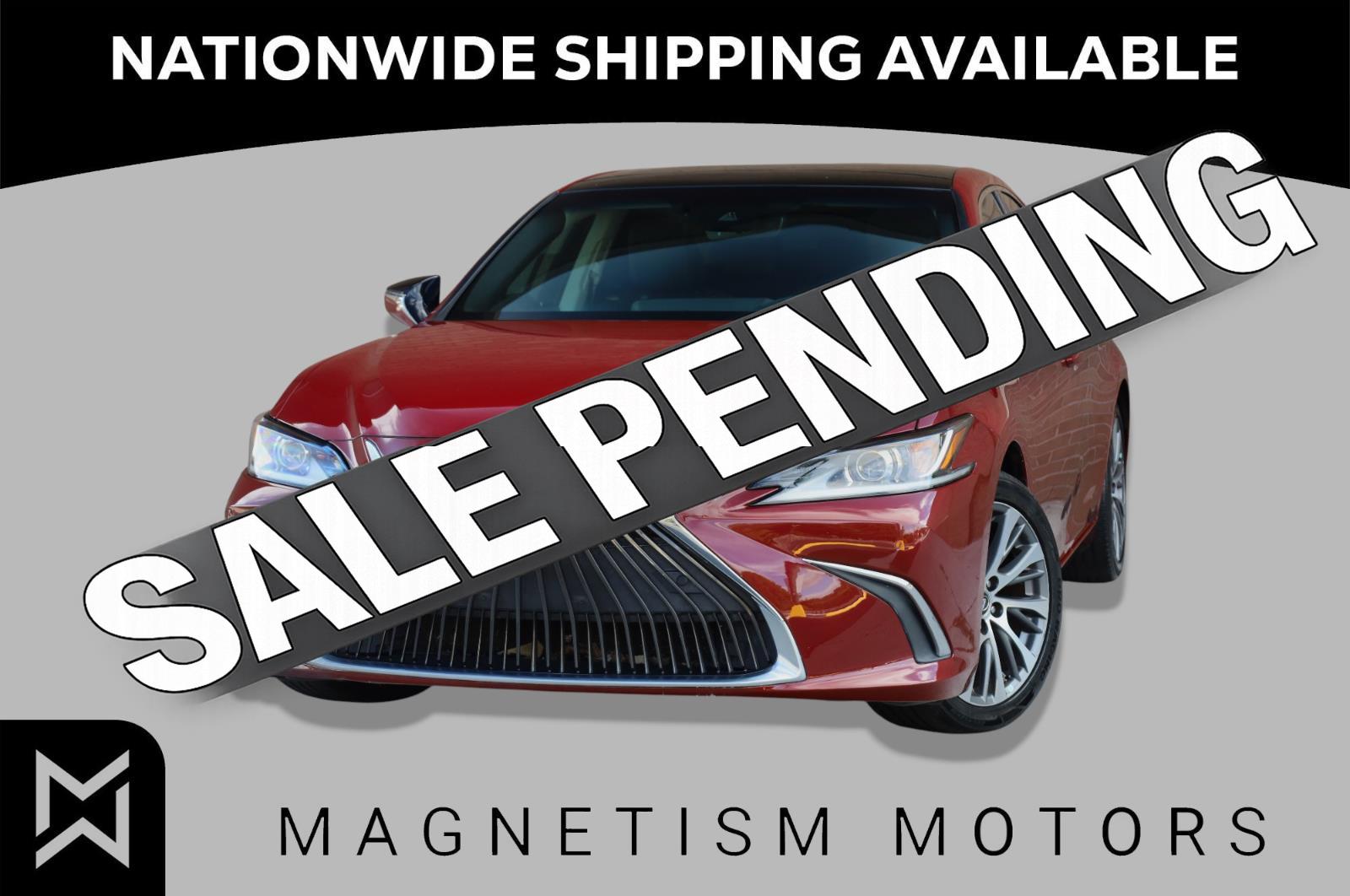 Matador Red Mica 2021 Lexus ES Sedan Front-Wheel Drive Automatic