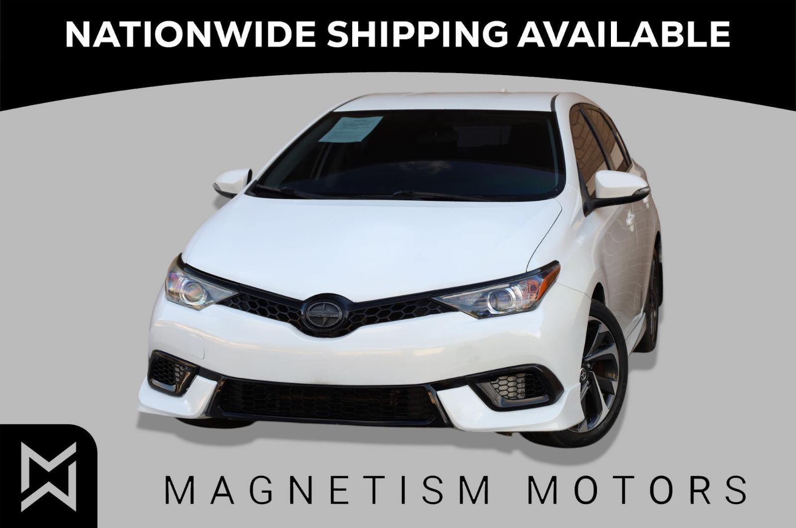 White (Blizzard Pearl) 2016 Scion iM Base Hatchback Front-Wheel Drive Manual