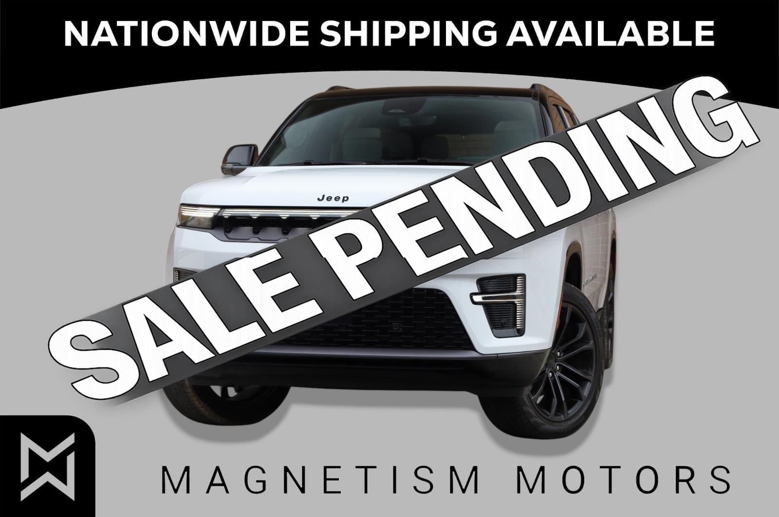 Bright White Clearcoat 2026 Jeep Grand Wagoneer SUV / Crossover Four-Wheel Drive 8-Speed Automatic