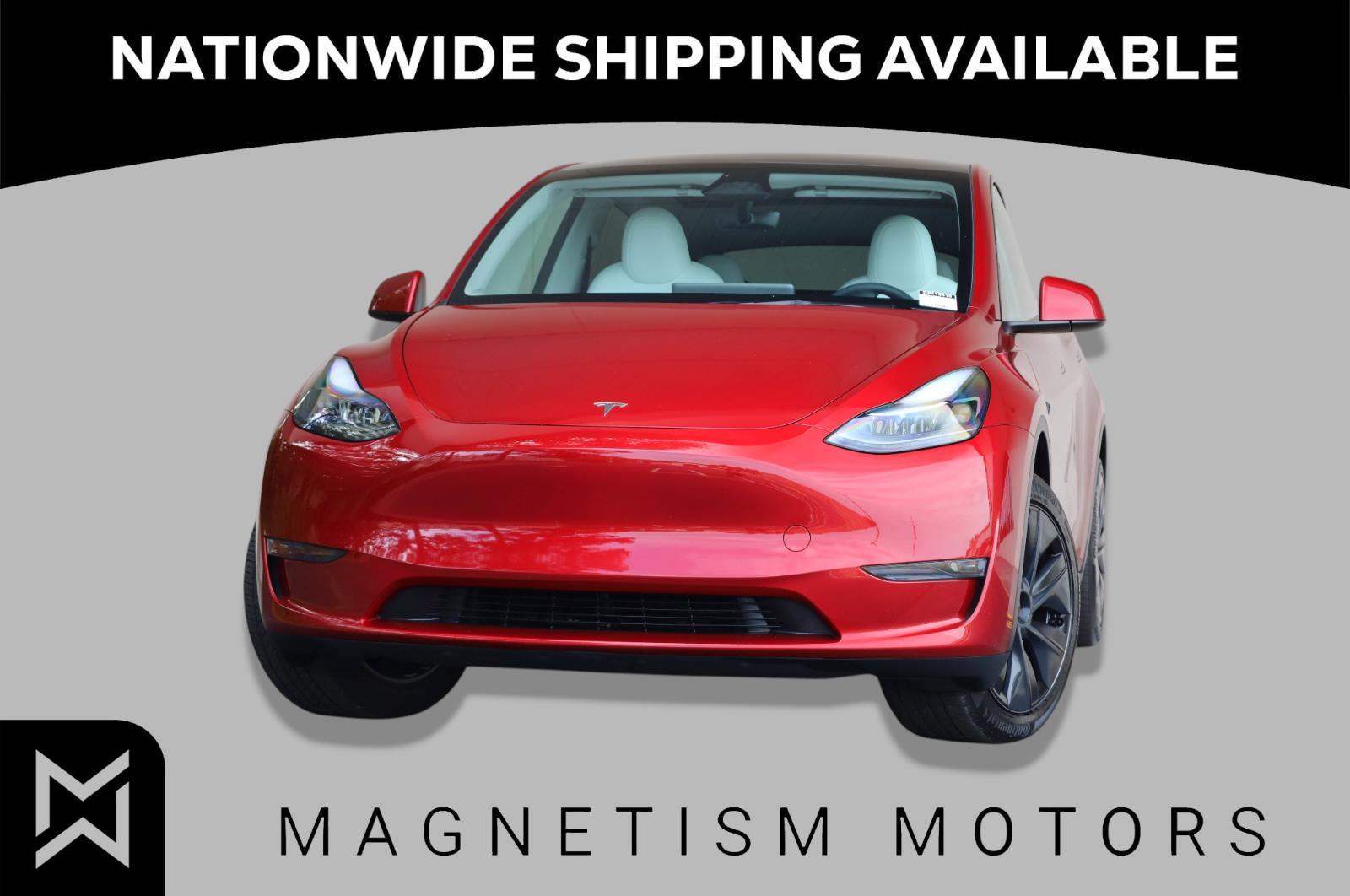 Ultra Red 2024 Tesla Model Y Long Range RWD SUV / Crossover Rear-Wheel Drive Automatic