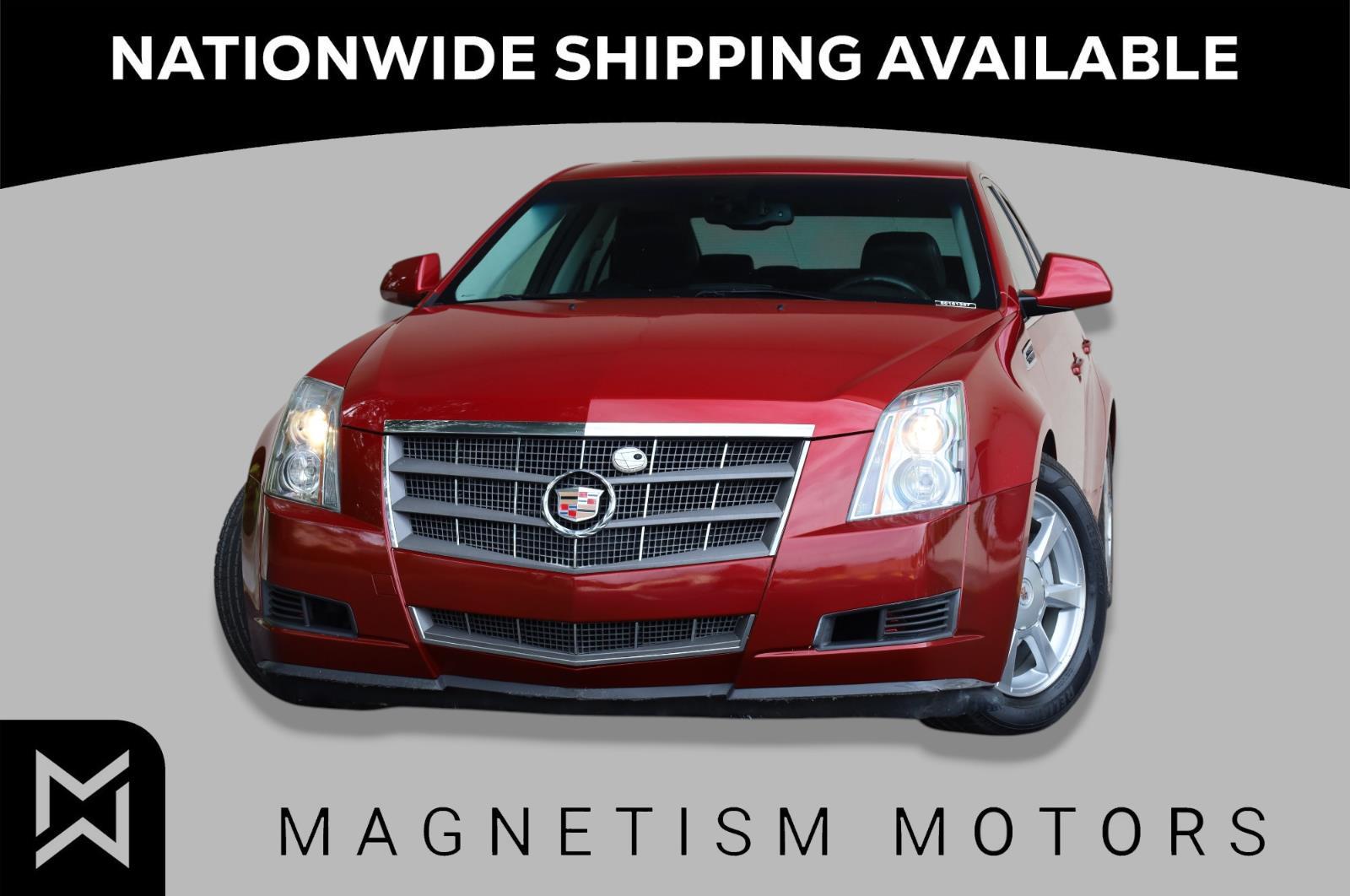 Crystal Red Tintcoat 2008 Cadillac CTS 3.6L RWD Sedan Rear-Wheel Drive 6-Speed Automatic