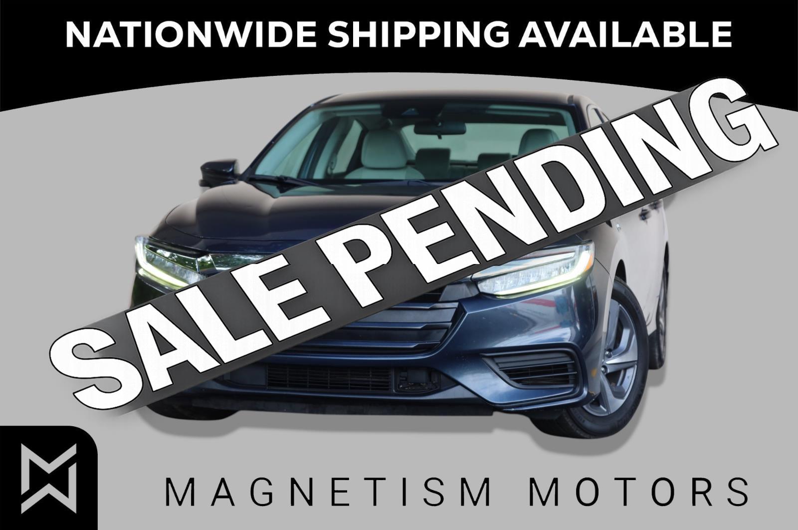 Cosmic Blue Metallic 2019 Honda Insight Sedan Front-Wheel Drive 1-Speed Dual Clutch