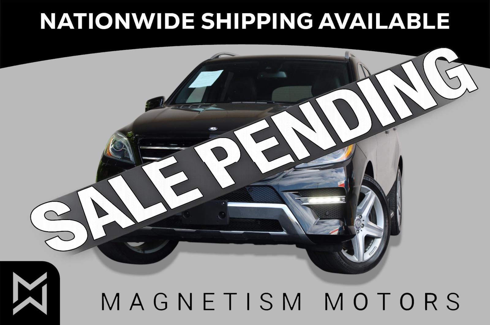 Obsidian Black Metallic 2013 Mercedes-Benz M-Class SUV / Crossover All-Wheel Drive Automatic