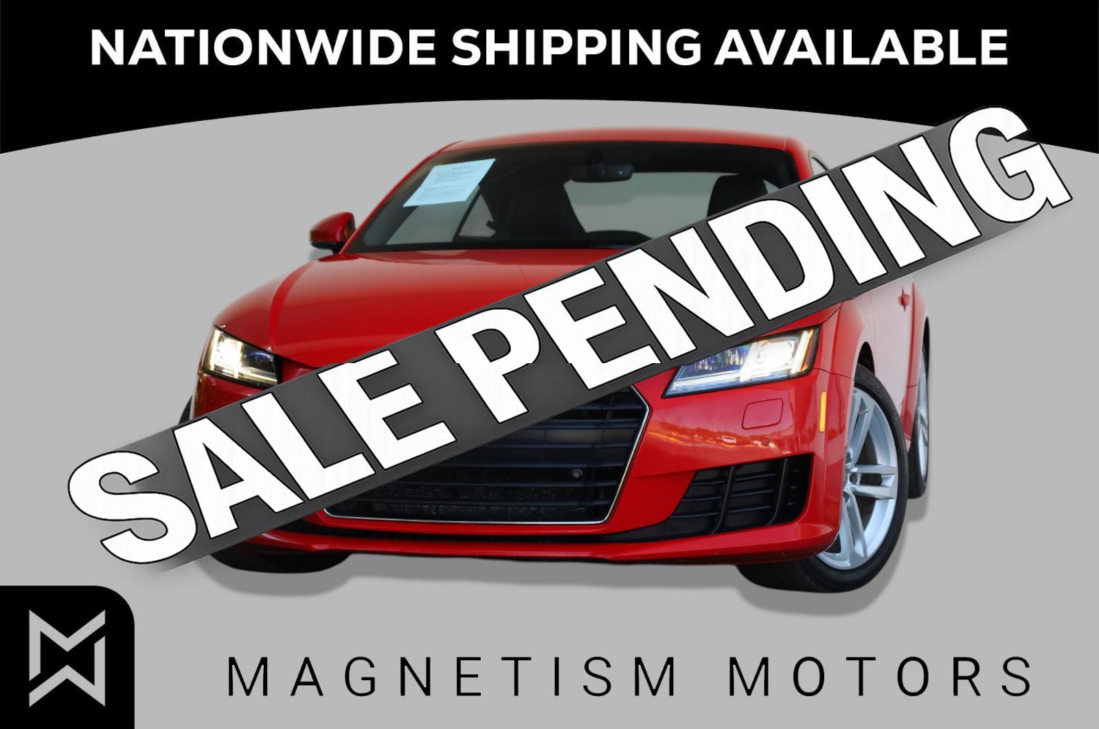 Orange (Tango Red Metallic) 2016 Audi TT 2.0T quattro Coupe AWD Coupe All-Wheel Drive Automatic