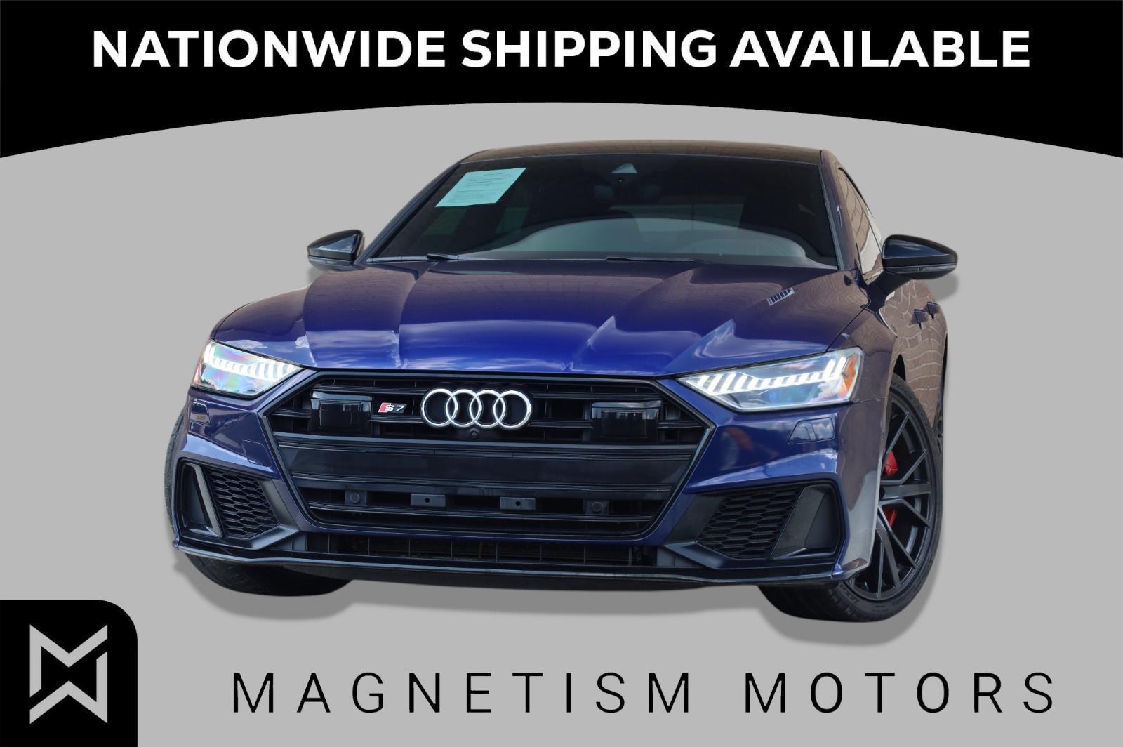 Navarra Blue Metallic 2021 Audi S7 2.9T quattro Prestige AWD Sedan All-Wheel Drive Automatic