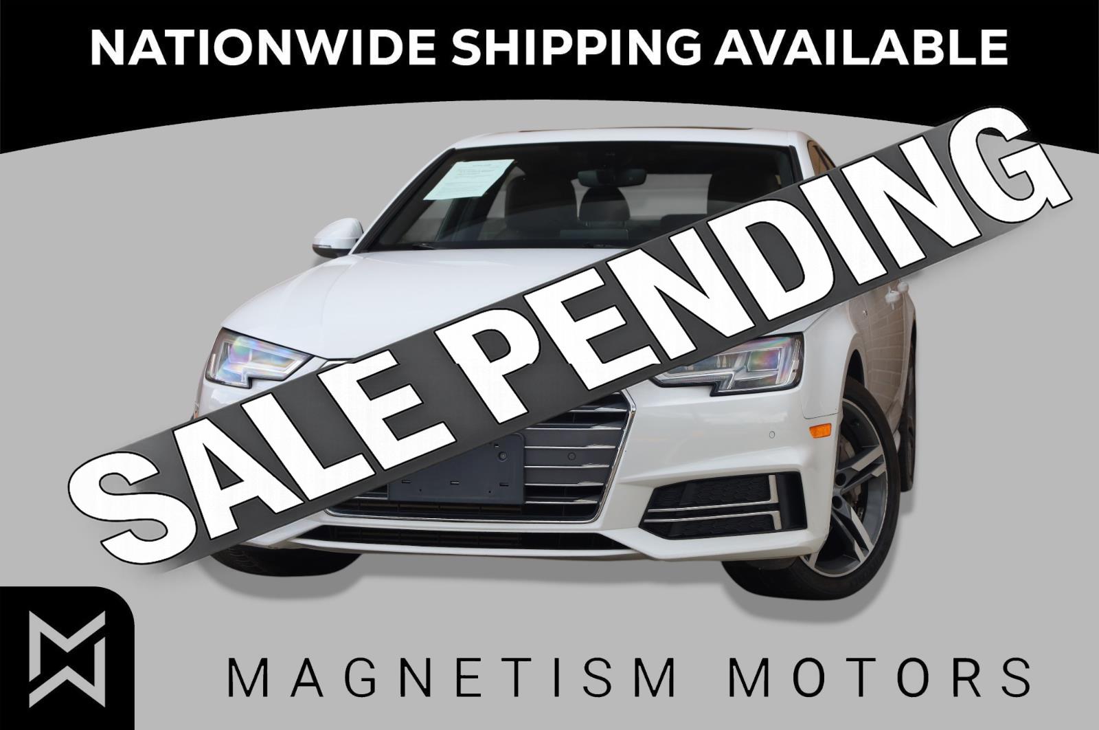 2017 Audi A4 2.0T quattro Premium Plus AWD