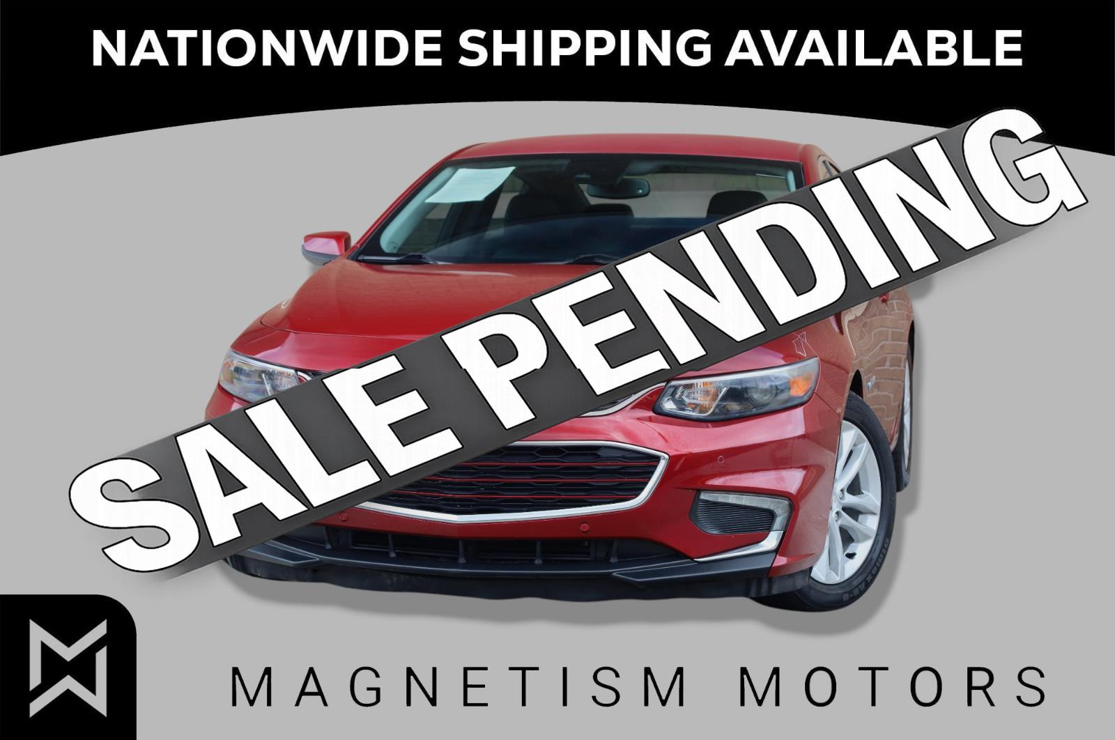 Cajun Red Tintcoat 2018 Chevrolet Malibu Hybrid Sedan Front-Wheel Drive Automatic
