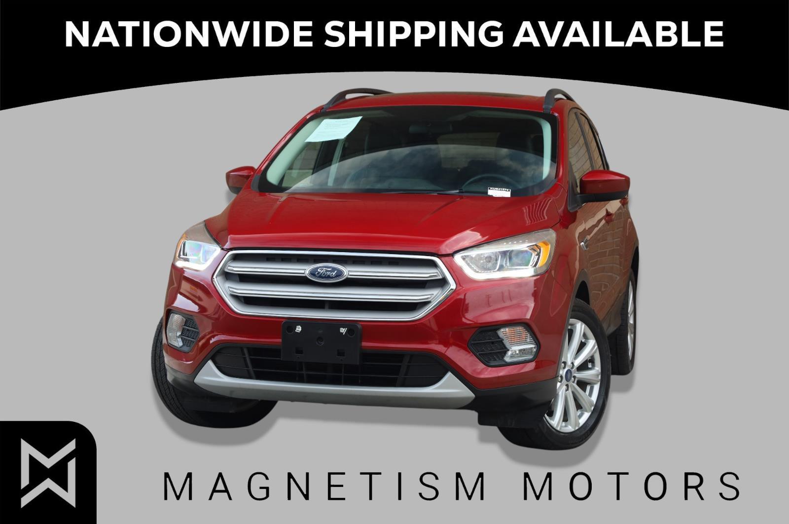 Ruby Red Metallic Tinted Clearcoat 2019 Ford Escape SUV / Crossover All-Wheel Drive 6-Speed Automatic