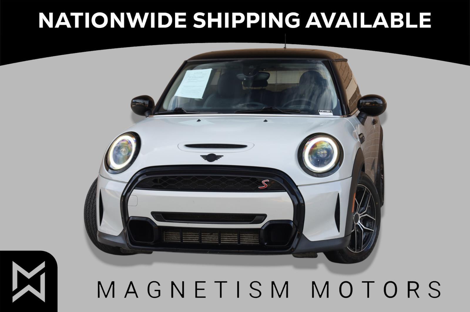 White Silver Metallic 2023 MINI Cooper Hatchback Front-Wheel Drive 7-Speed Dual Clutch