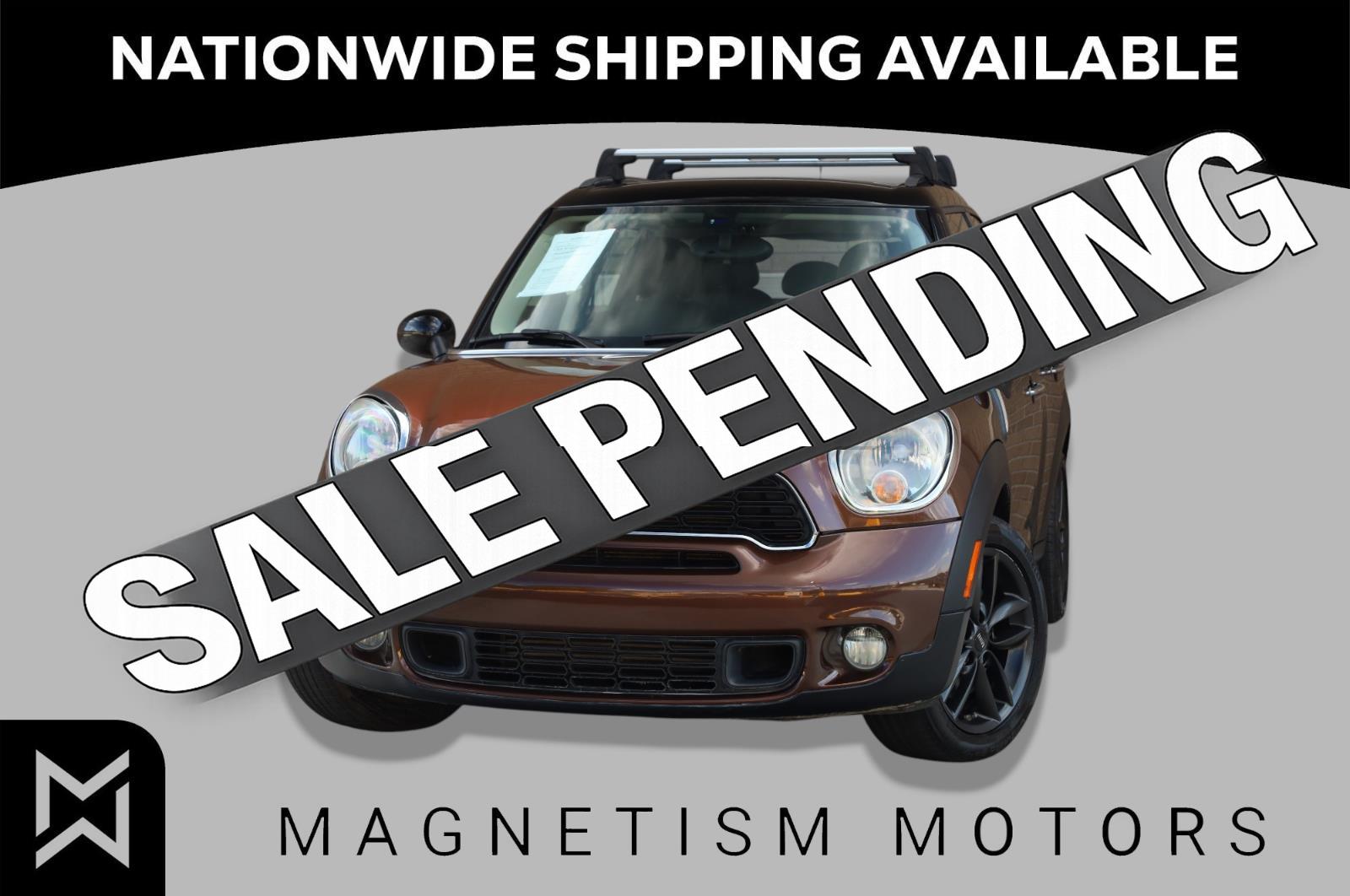  2013 MINI Countryman S ALL4 AWD   