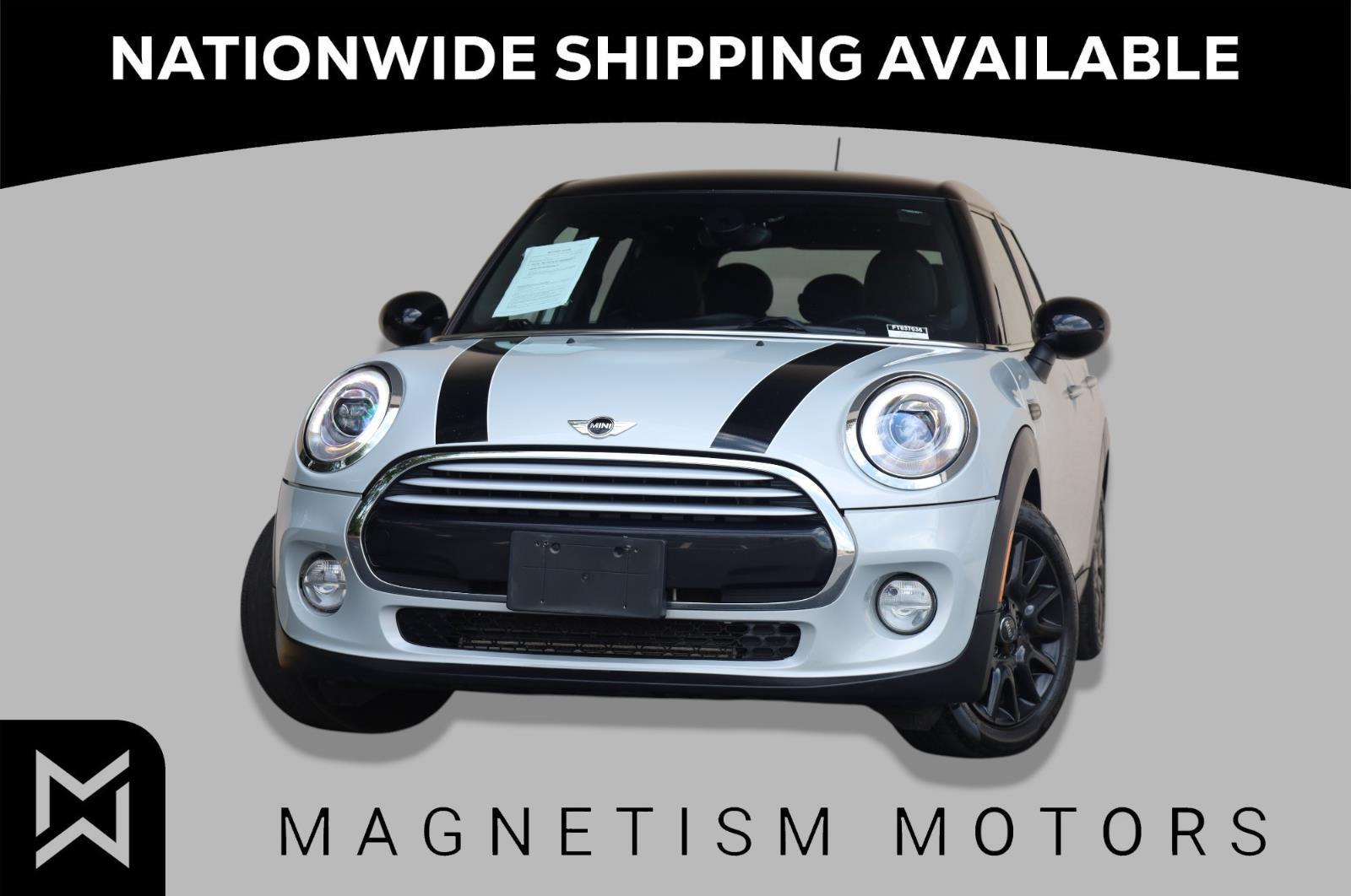 White Silver Metallic 2015 MINI Cooper Hatchback Front-Wheel Drive 6-Speed Manual