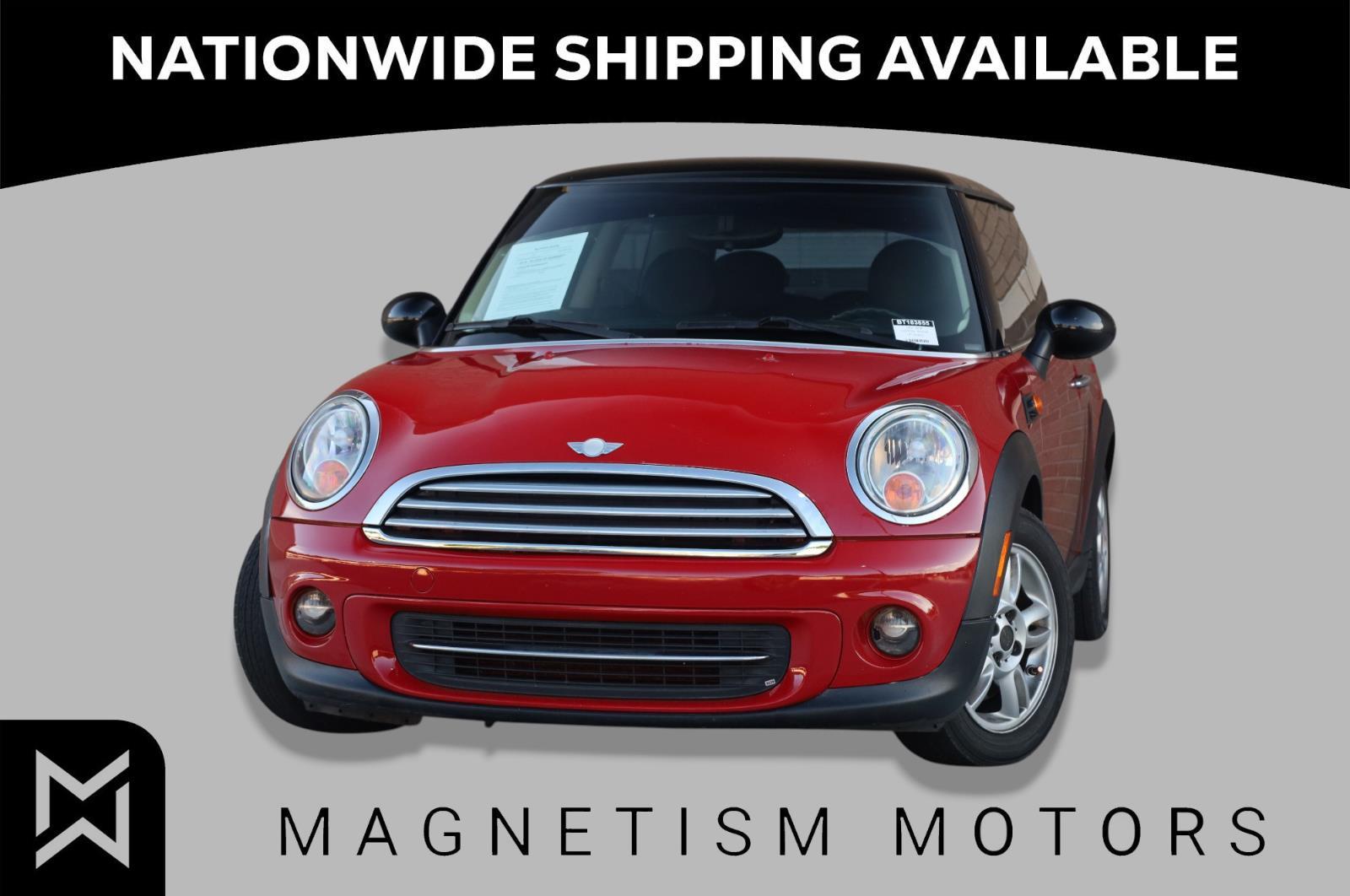 Red 2011 MINI Cooper Hatchback Front-Wheel Drive Manual