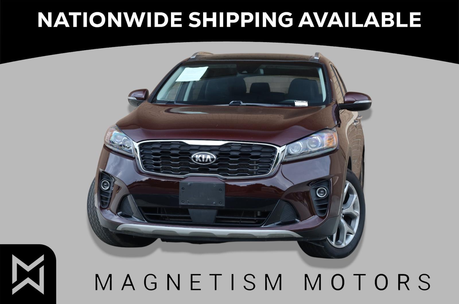Red (Sangria) 2019 Kia Sorento SUV / Crossover All-Wheel Drive 8-Speed Automatic