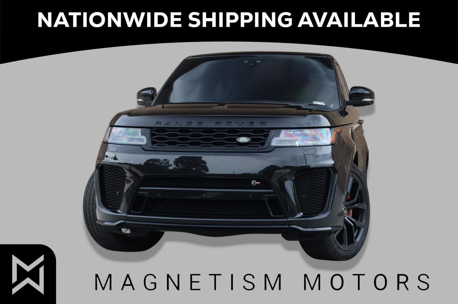 Santorini Black Metallic 2019 Land Rover Range Rover Sport SUV / Crossover All-Wheel Drive Automatic