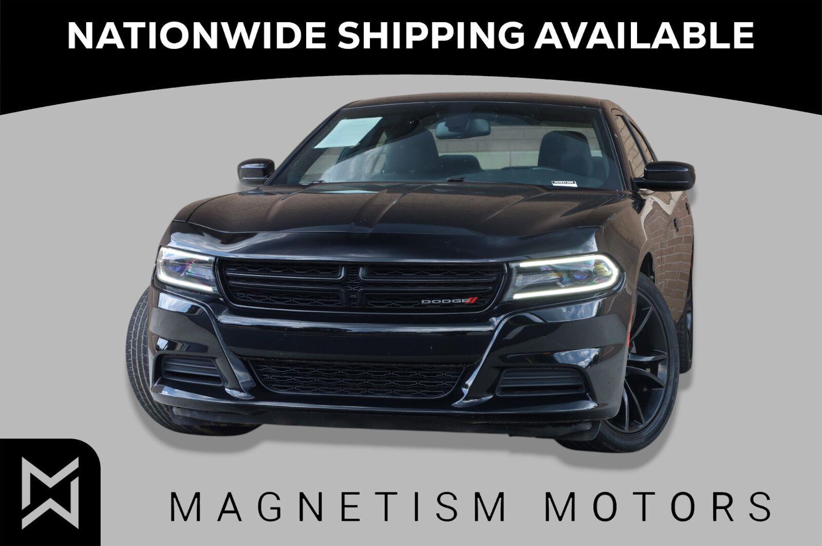 Pitch Black Clearcoat 2017 Dodge Charger Sedan Rear-Wheel Drive Automatic