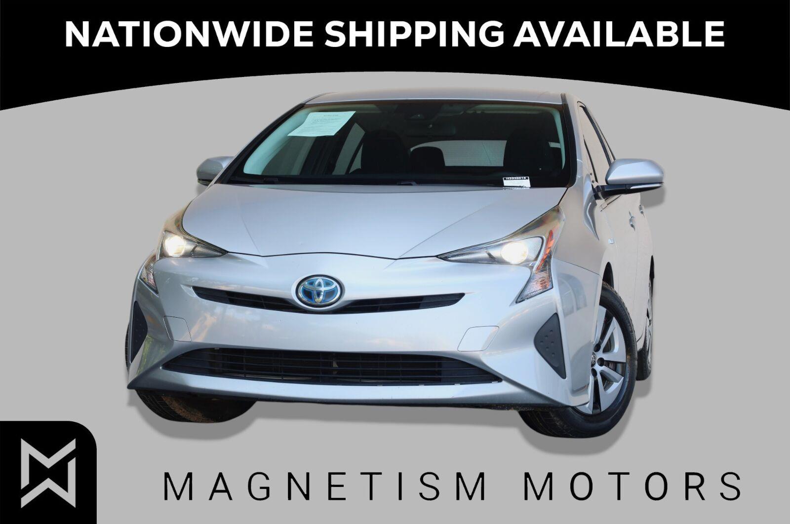 Classic Silver Metallic 2017 Toyota Prius Hatchback Front-Wheel Drive Automatic