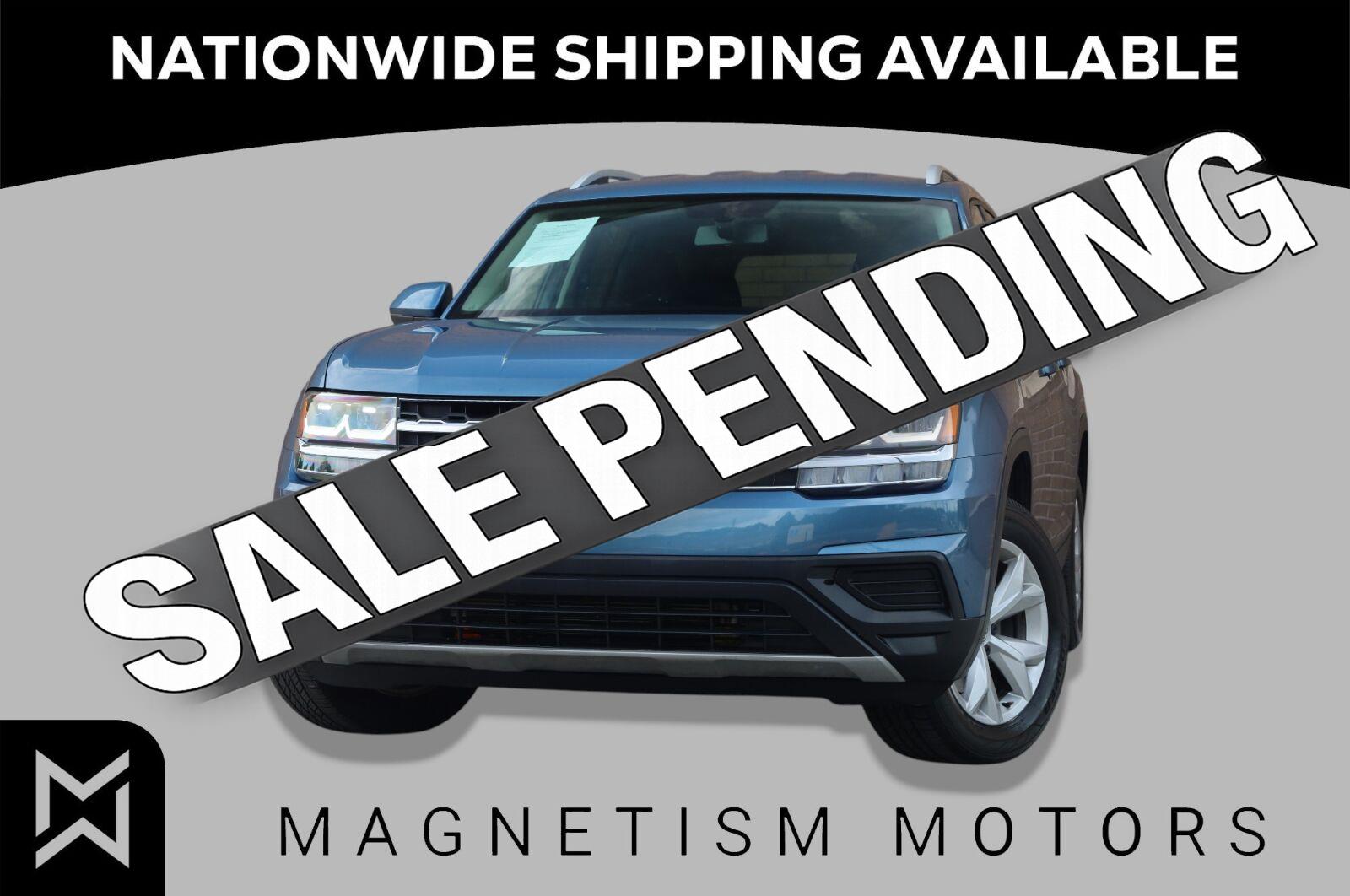 Pacific Blue Metallic 2019 Volkswagen Atlas SUV / Crossover Front-Wheel Drive Automatic