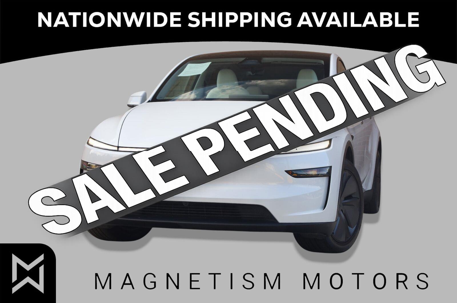 Pearl White Multi-Coat 2026 Tesla Model Y SUV / Crossover Rear-Wheel Drive Automatic