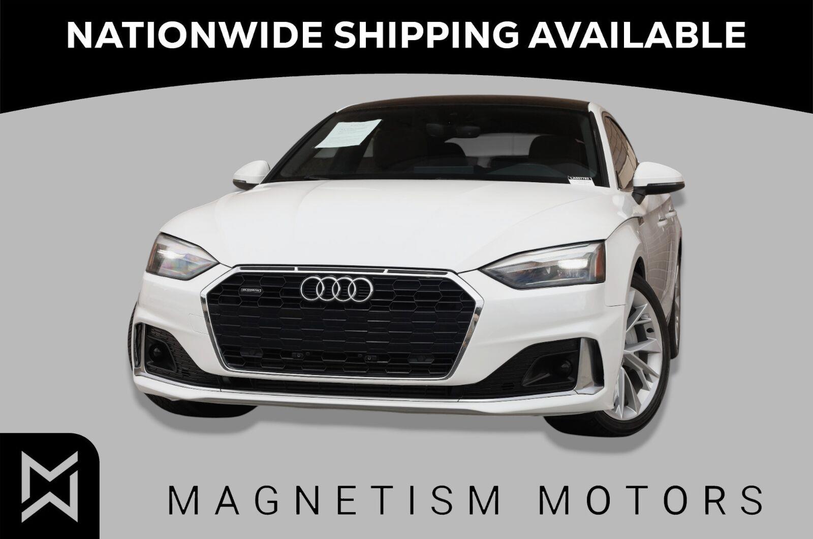Glacier White Metallic 2020 Audi A5 Sportback Sedan All-Wheel Drive Automatic