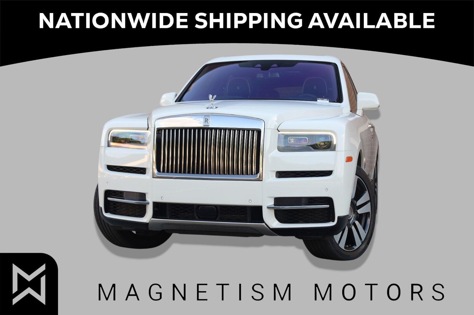 English White 2019 Rolls-Royce Cullinan SUV / Crossover All-Wheel Drive Automatic