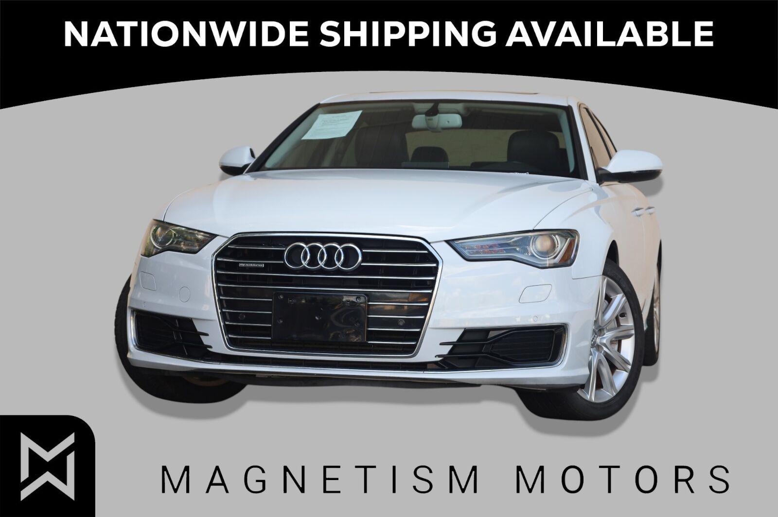 Ibis White 2016 Audi A6 Sedan All-Wheel Drive Automatic