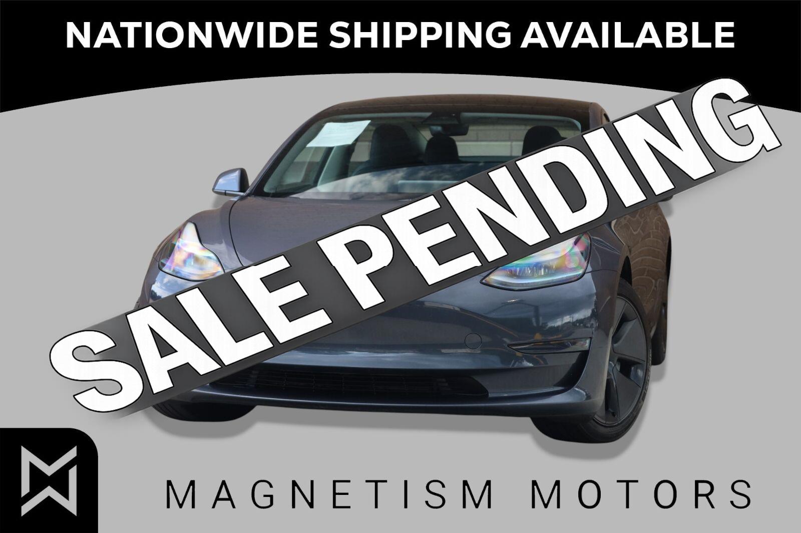 Midnight Silver Metallic 2023 Tesla Model 3 Sedan Rear-Wheel Drive Automatic