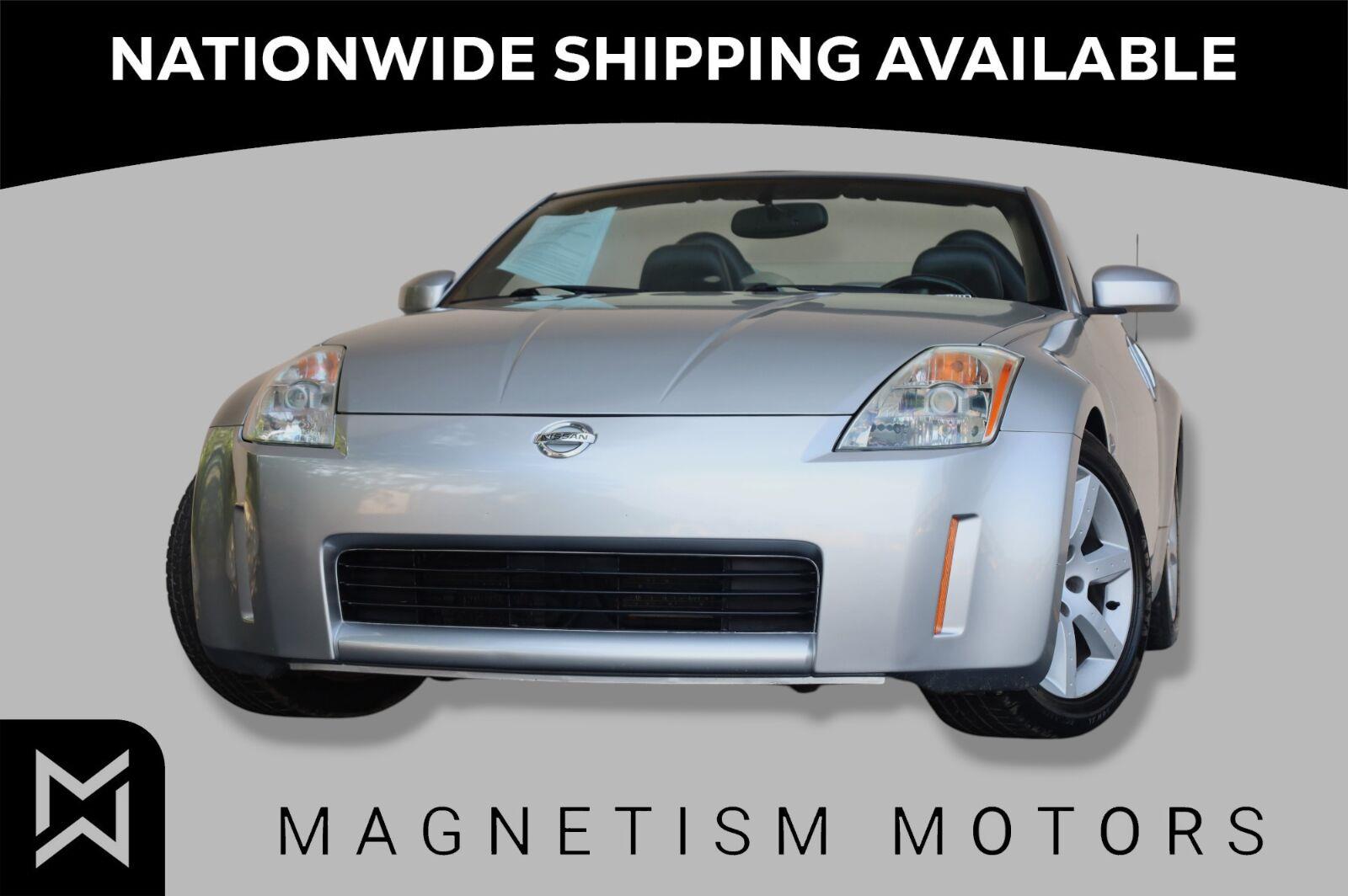 Chrome Silver Metallic 2004 Nissan 350Z Coupe Rear-Wheel Drive Automatic