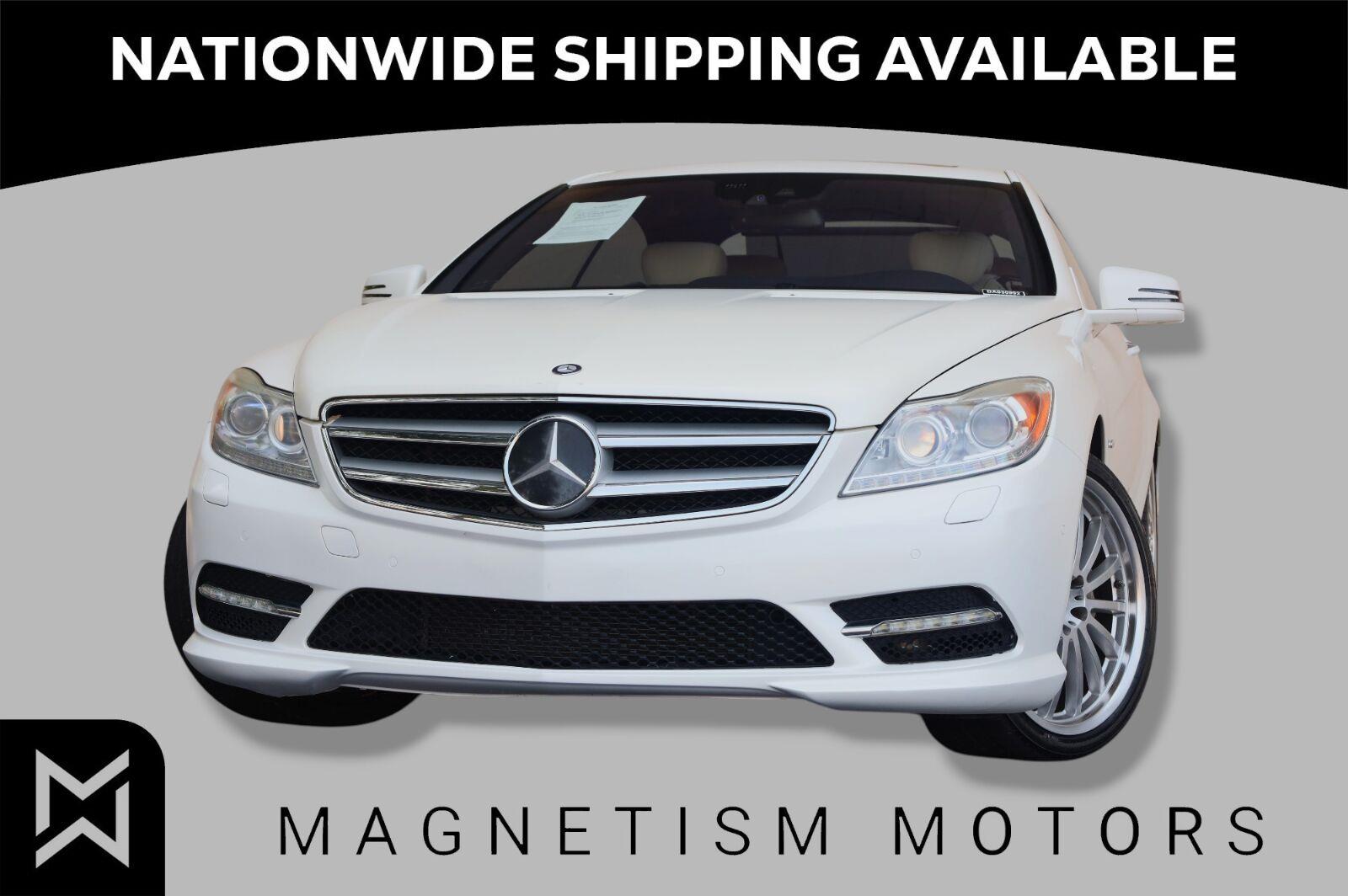 designo Magno Cashmere White Matte 2013 Mercedes-Benz CL-Class Coupe All-Wheel Drive Automatic