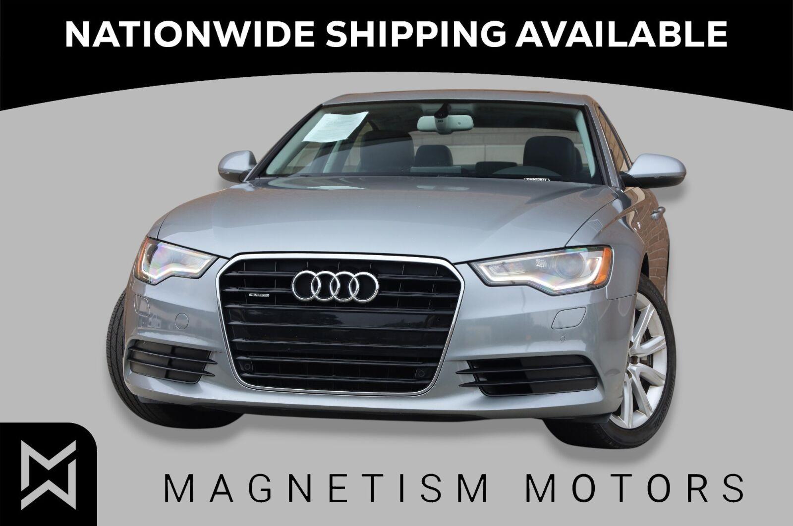 Ice Silver Metallic 2013 Audi A6 Sedan All-Wheel Drive Automatic