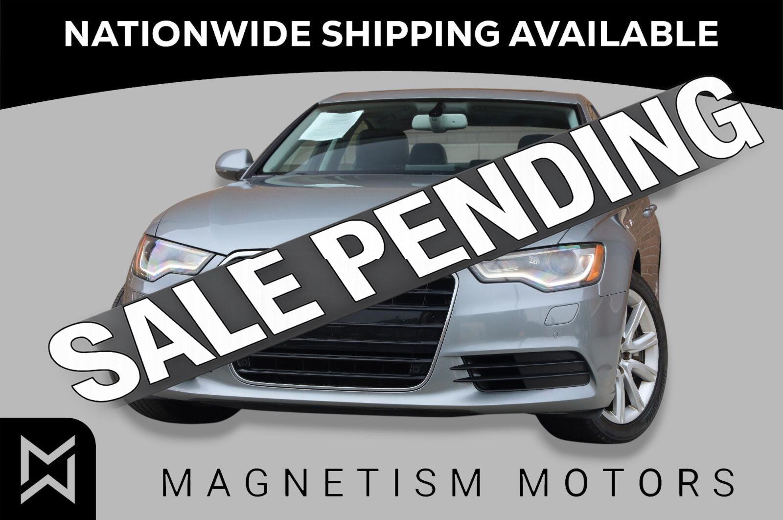 Ice Silver Metallic 2013 Audi A6 Sedan All-Wheel Drive Automatic
