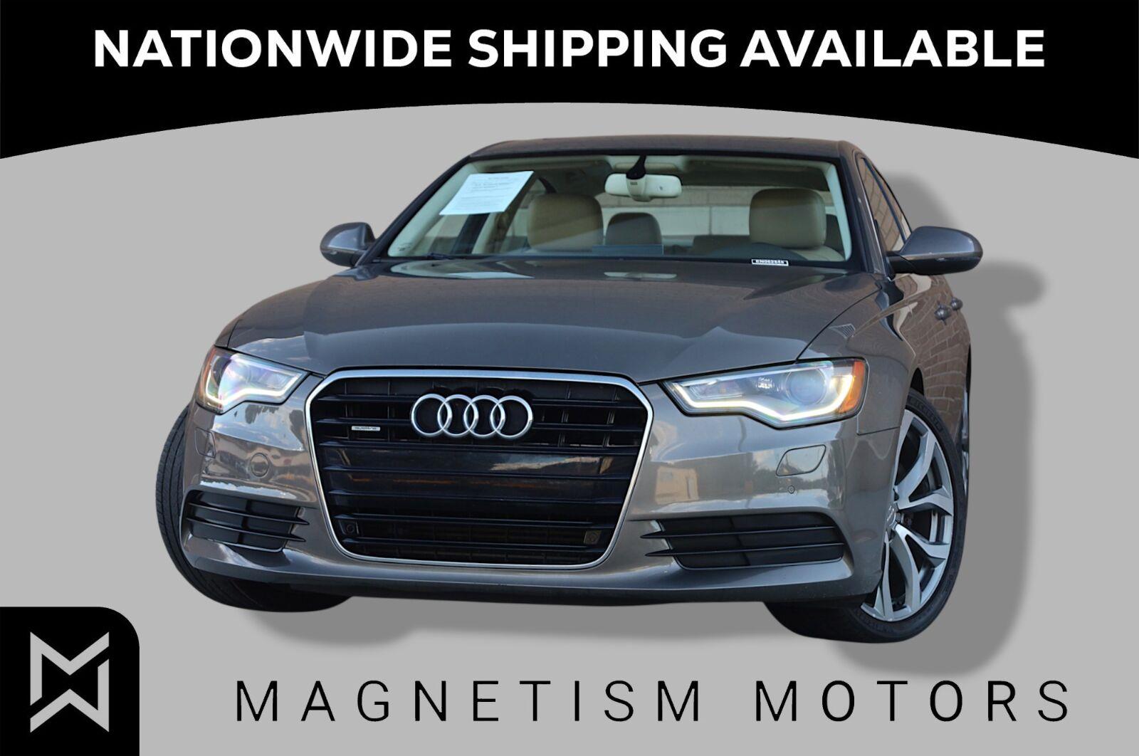 Dakota Gray Metallic 2014 Audi A6 Sedan All-Wheel Drive Automatic
