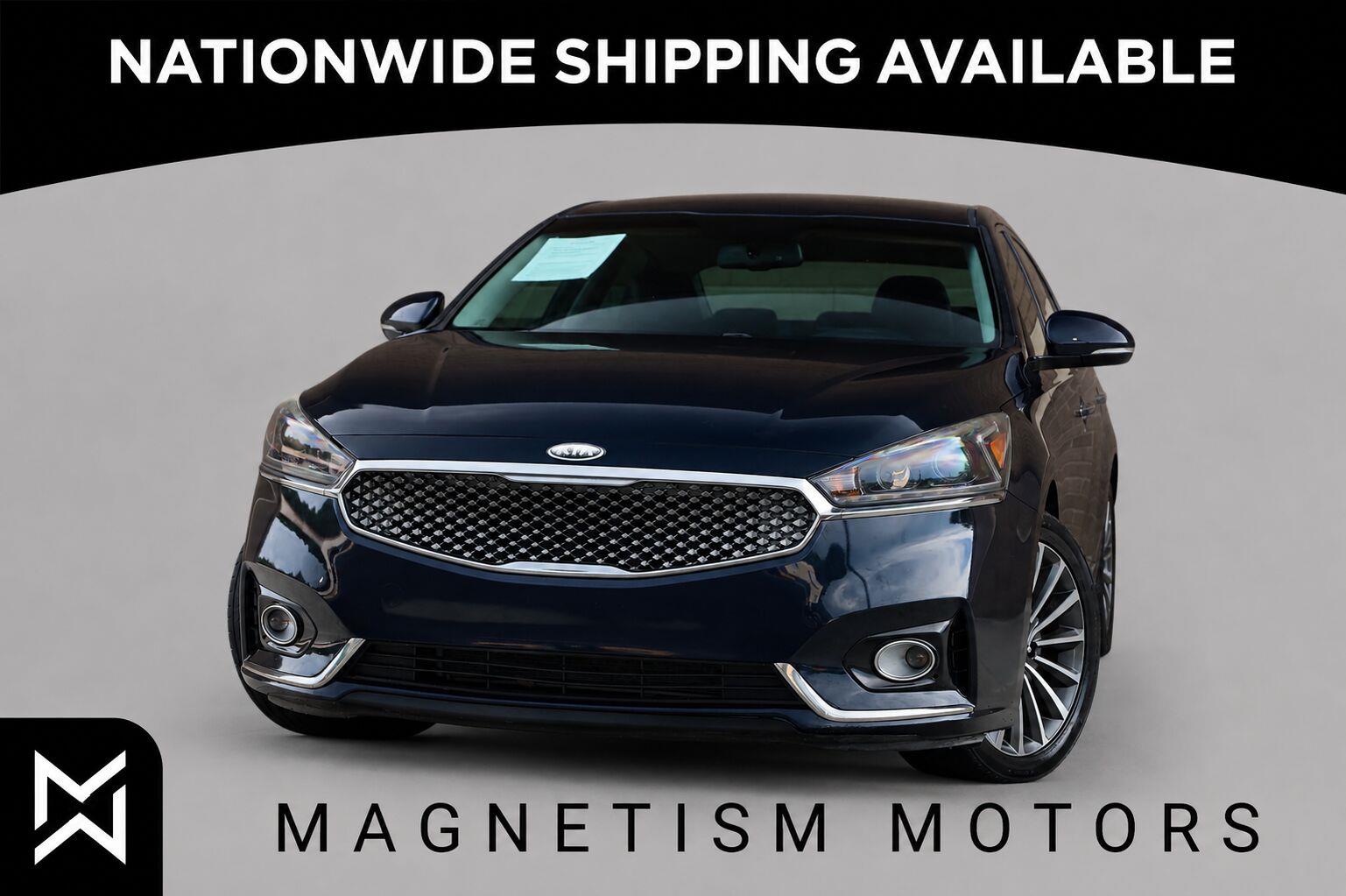 Gravity Blue 2017 Kia Cadenza Sedan Front-Wheel Drive Automatic