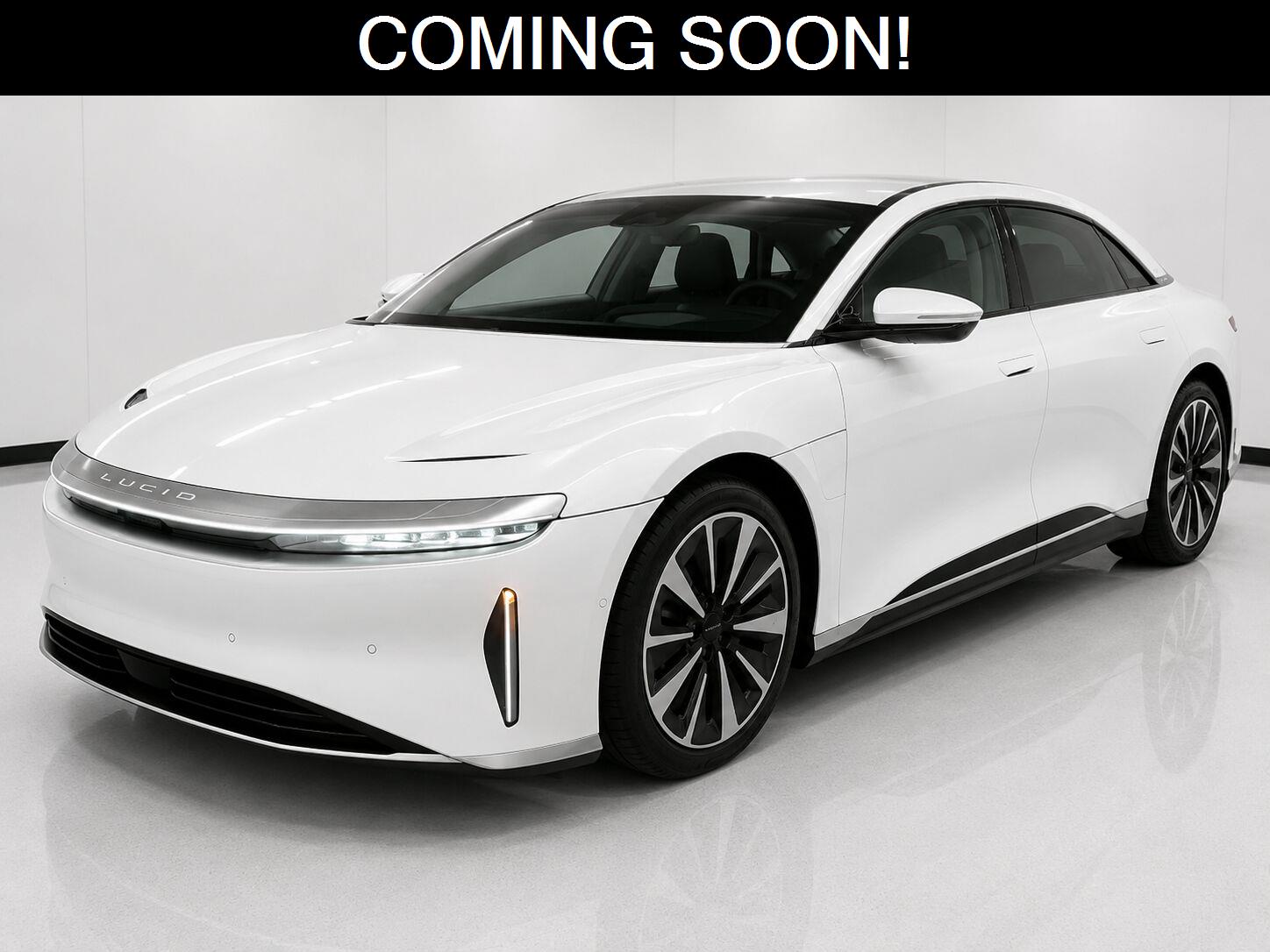 Stellar White Metallic 2024 Lucid Air Sedan All-Wheel Drive Automatic