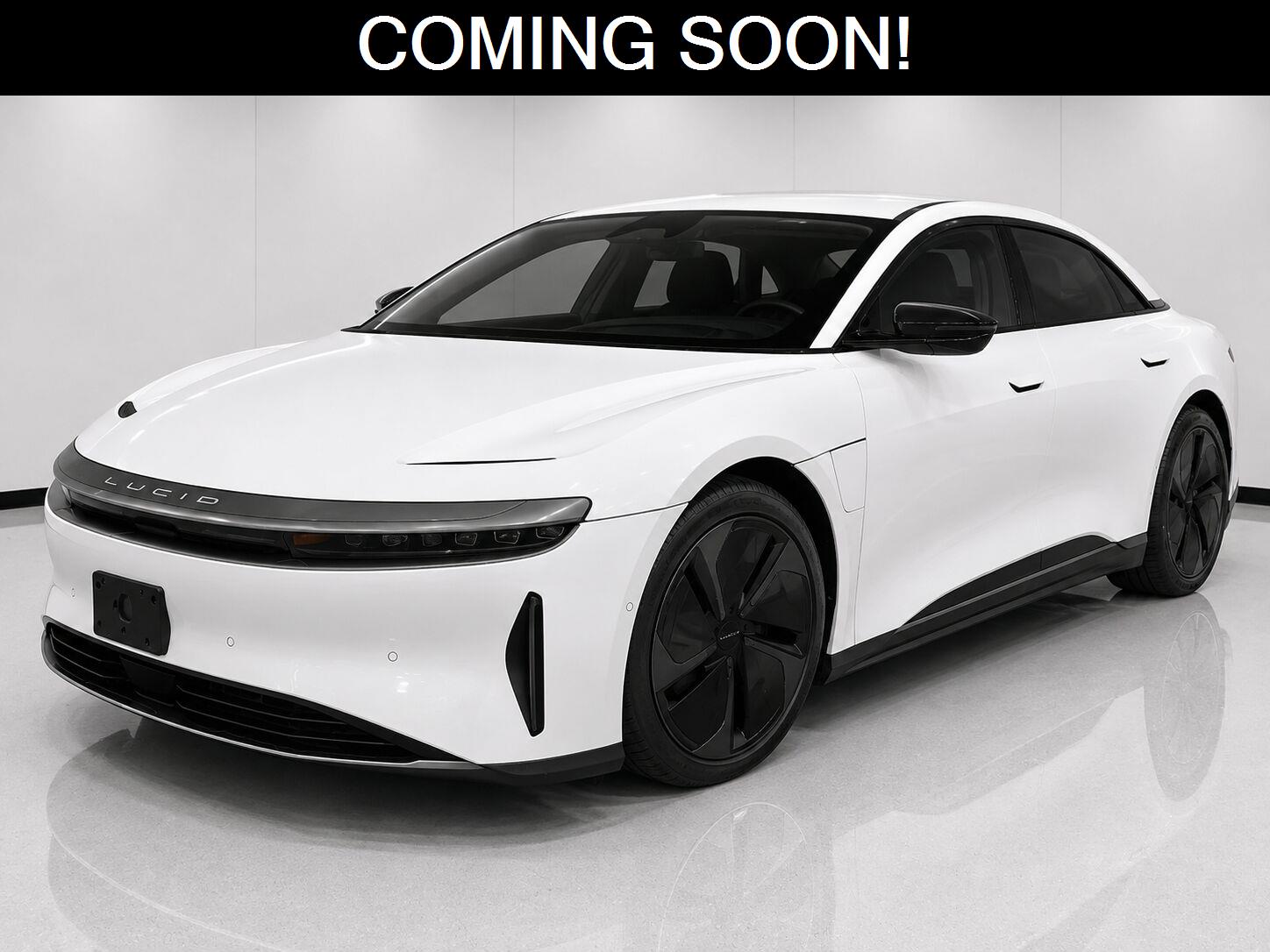 Stellar White Metallic 2024 Lucid Air Sedan All-Wheel Drive Automatic