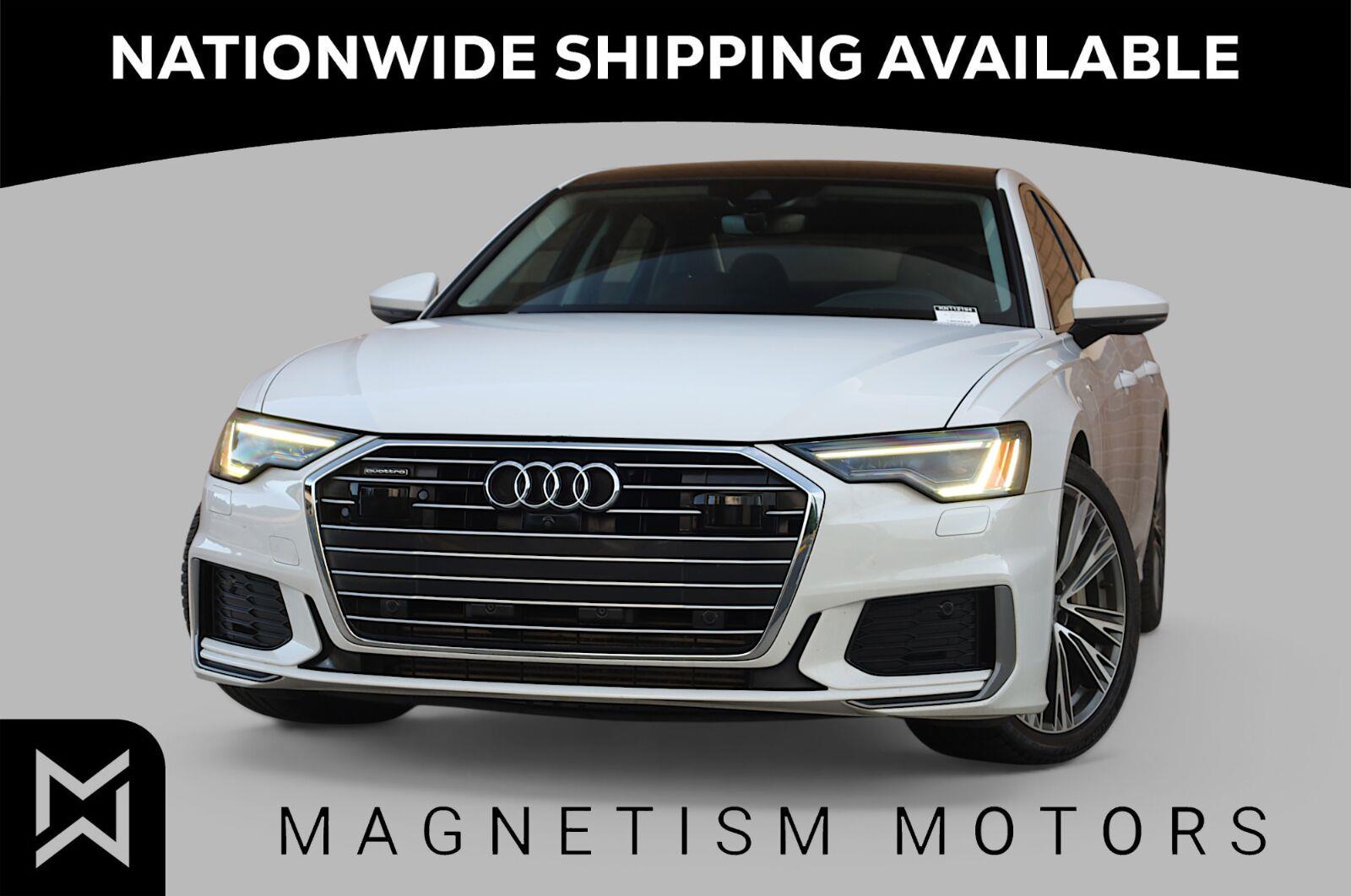 Glacier White Metallic 2019 Audi A6 Sedan All-Wheel Drive Automatic
