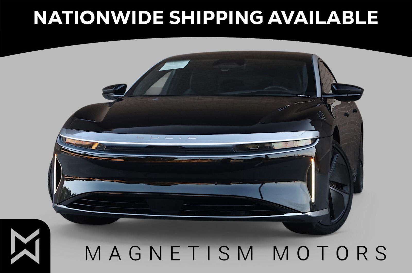 Infinite Black Metallic 2025 Lucid Air Sedan All-Wheel Drive Automatic