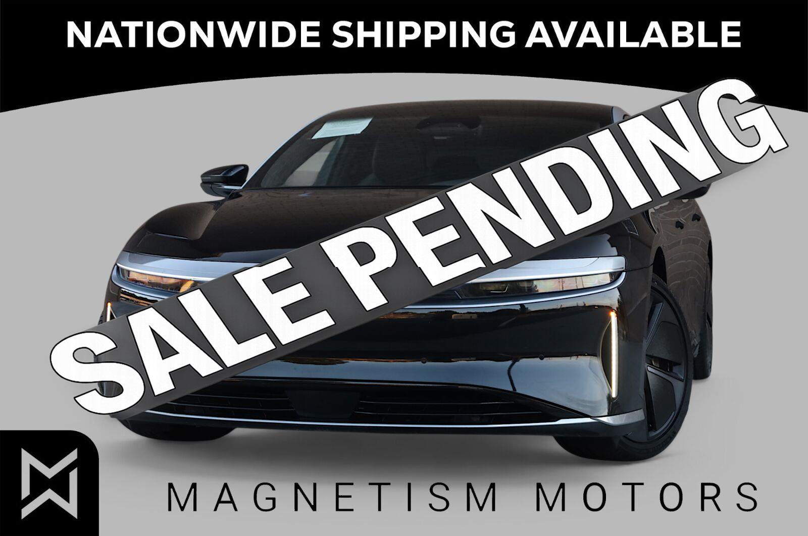 Infinite Black Metallic 2025 Lucid Air Sedan All-Wheel Drive Automatic