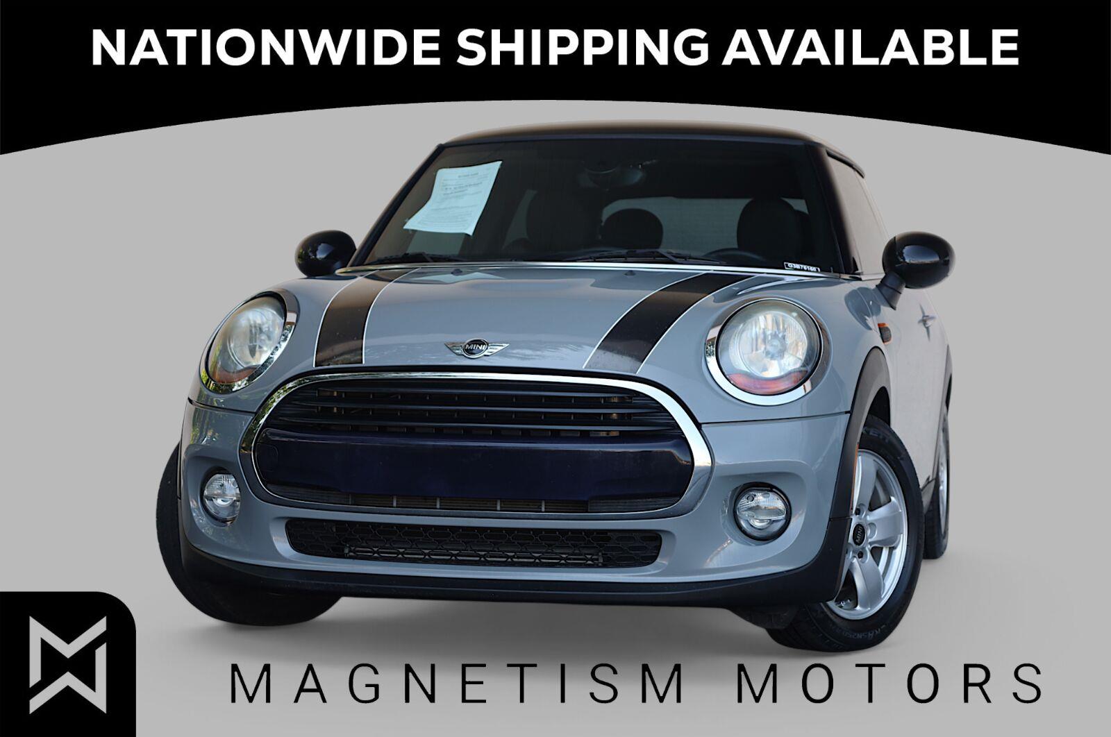 Gray (Moonwalk Grey Metallic) 2016 MINI Cooper Hatchback  Automatic