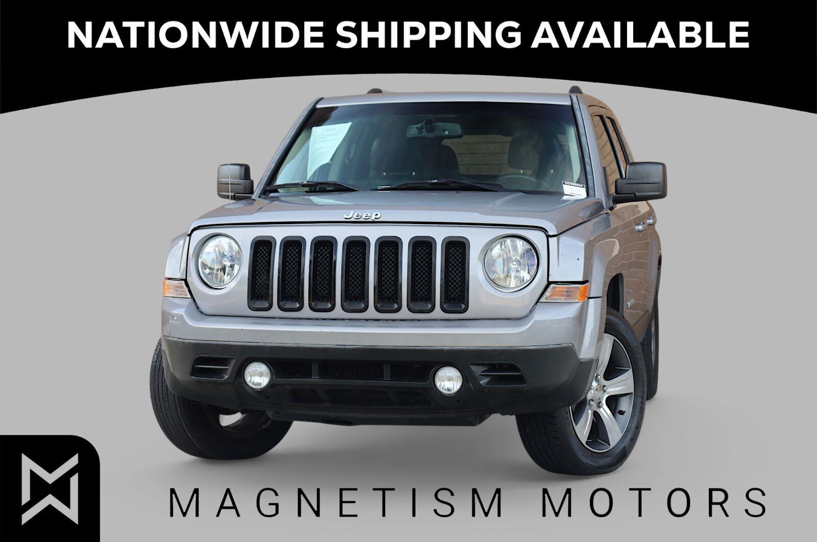 Billet Silver Metallic Clearcoat 2016 Jeep Patriot SUV / Crossover Four-Wheel Drive Automatic