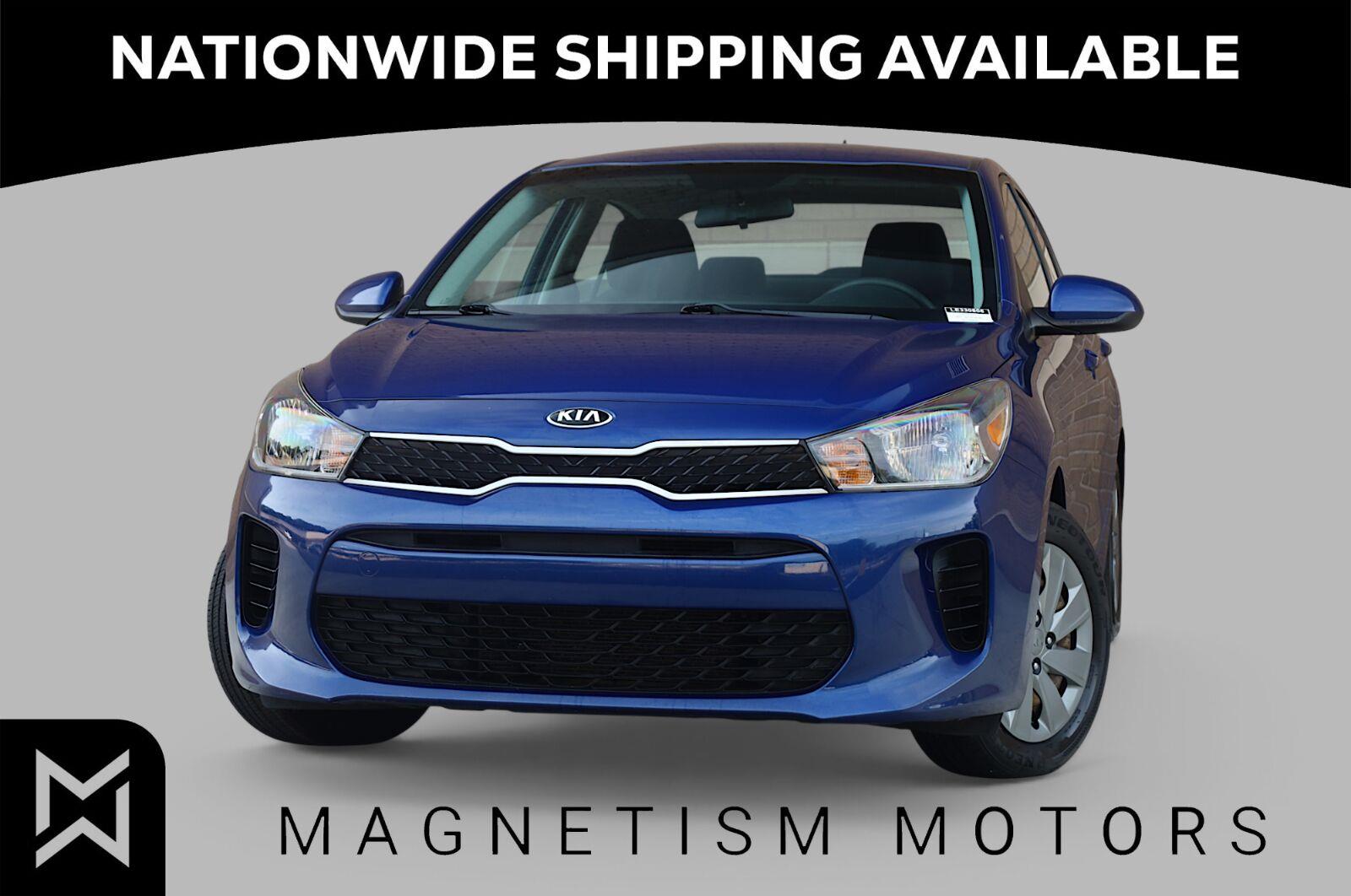 Deep Sea Blue 2020 Kia Rio Sedan Front-Wheel Drive Automatic